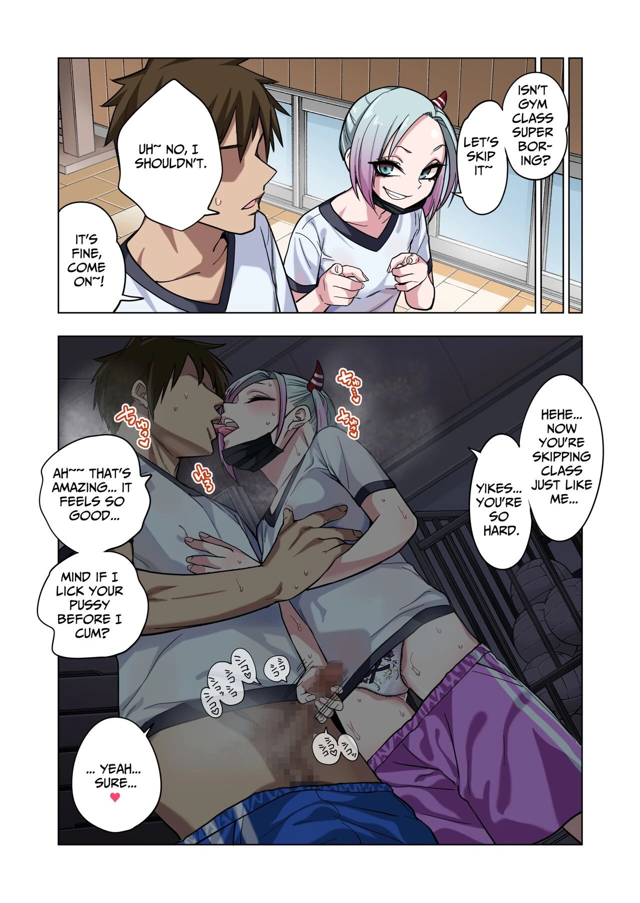 Prickly Delinquent Girl Will Let You Do Almost Anything If You Tease Her Sensitive porn comic picture 31