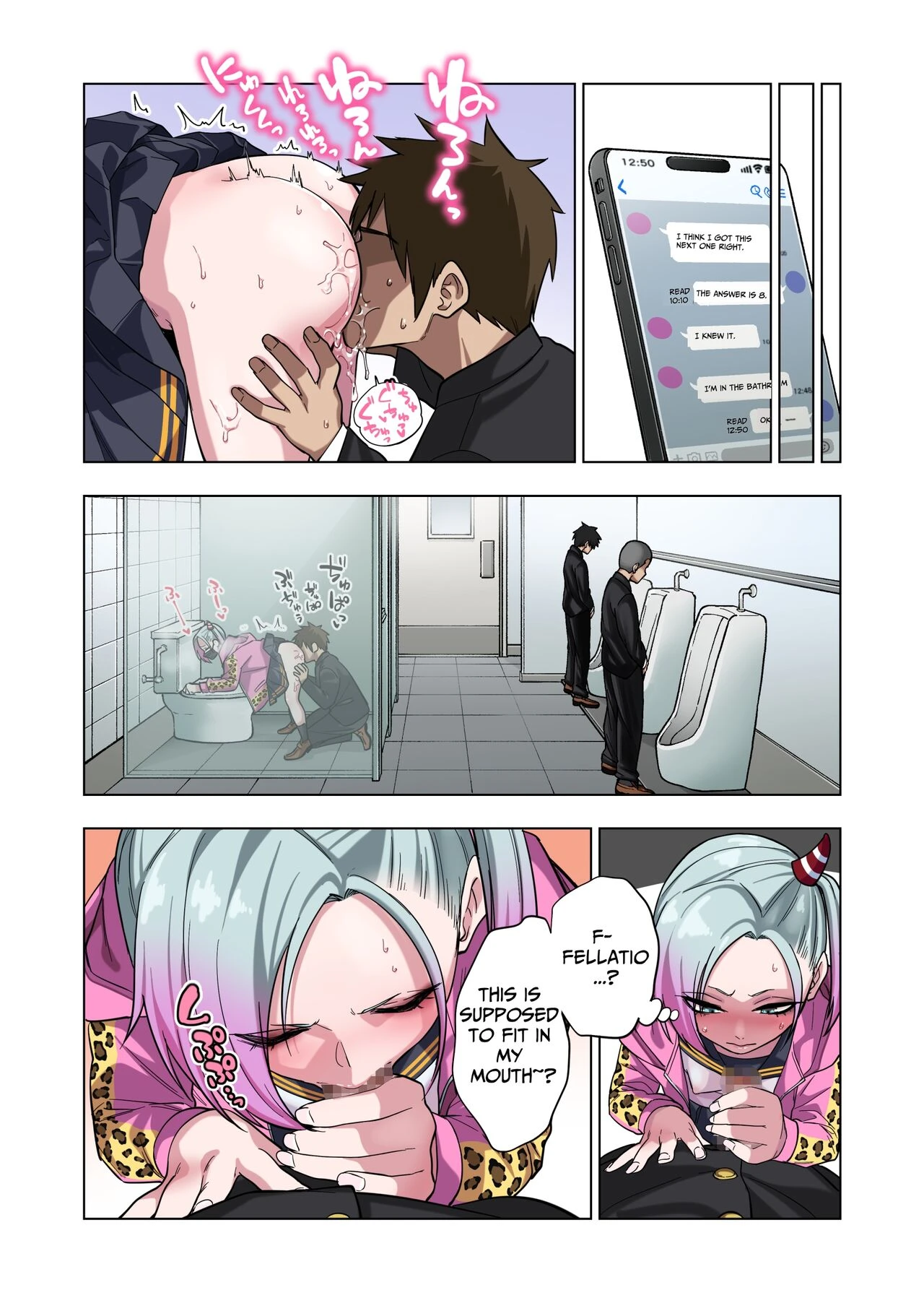 Prickly Delinquent Girl Will Let You Do Almost Anything If You Tease Her Sensitive porn comic picture 32