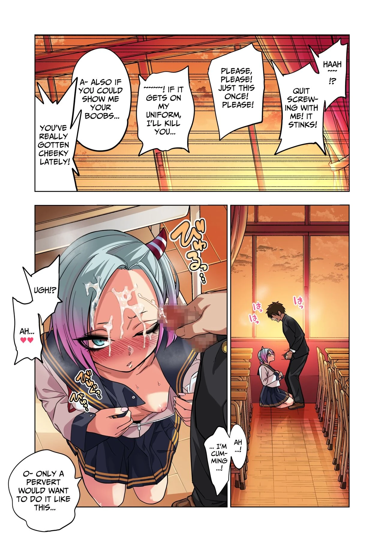 Prickly Delinquent Girl Will Let You Do Almost Anything If You Tease Her Sensitive porn comic picture 35