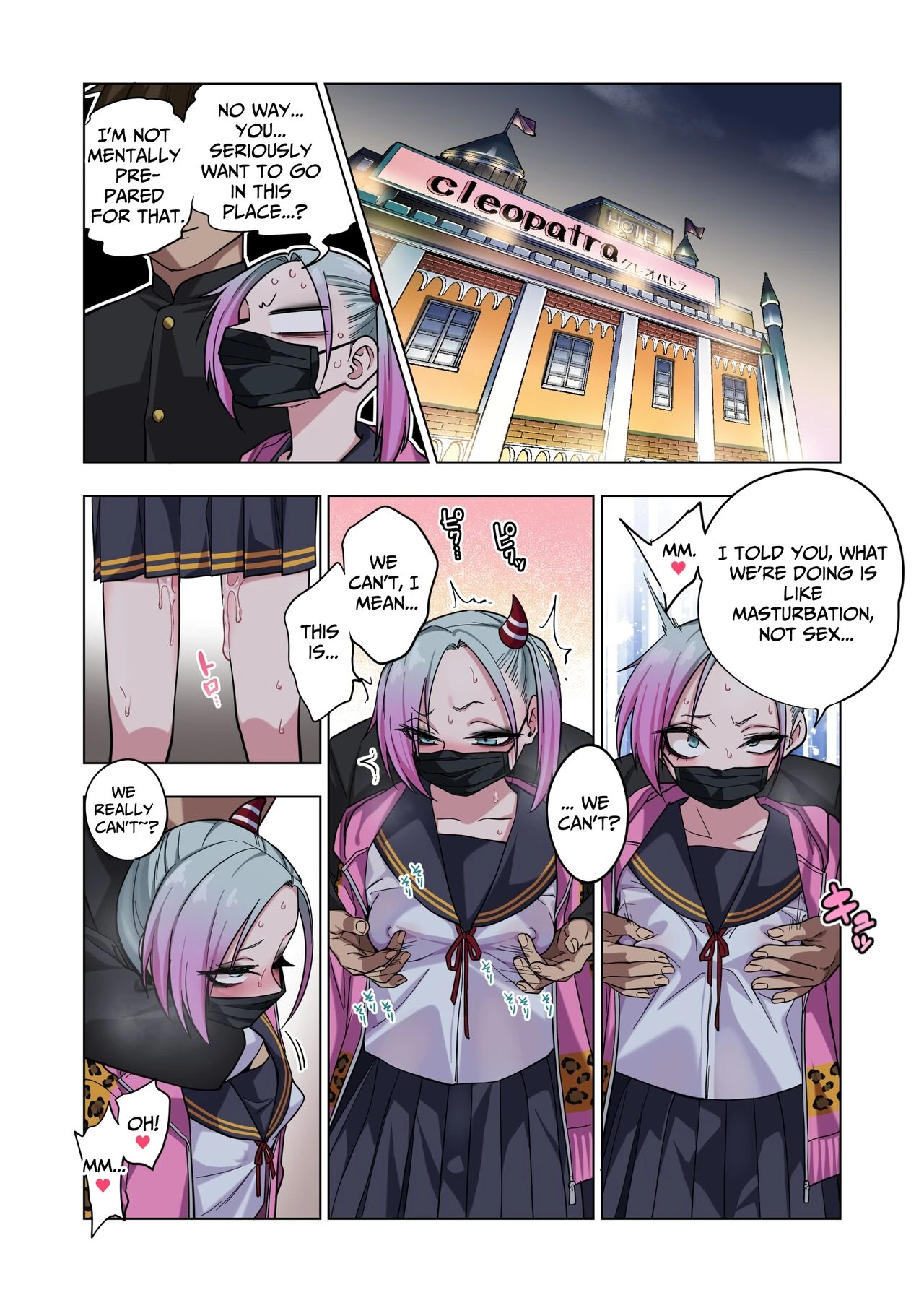 Prickly Delinquent Girl Will Let You Do Almost Anything If You Tease Her Sensitive porn comic picture 36