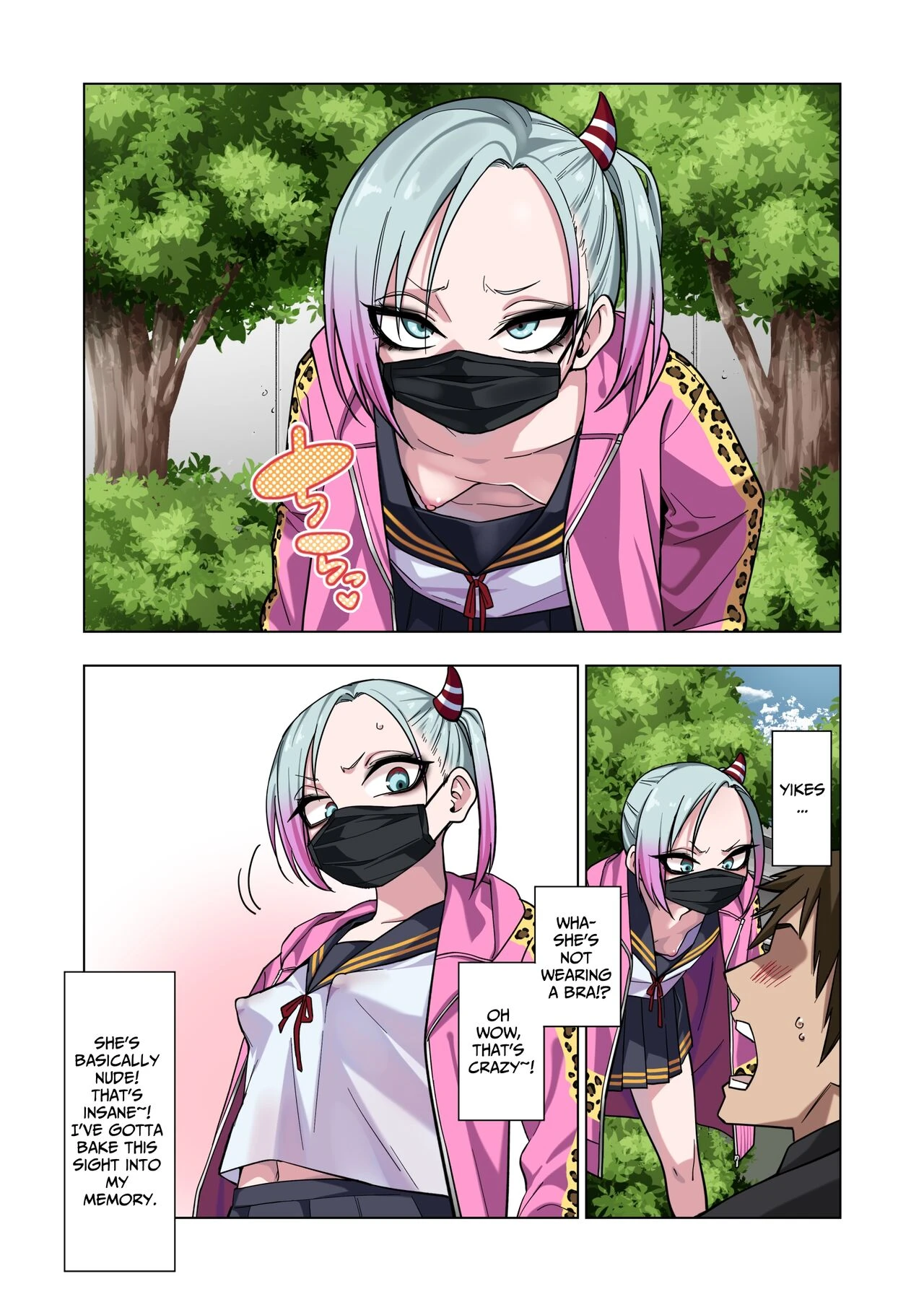 Prickly Delinquent Girl Will Let You Do Almost Anything If You Tease Her Sensitive porn comic picture 4