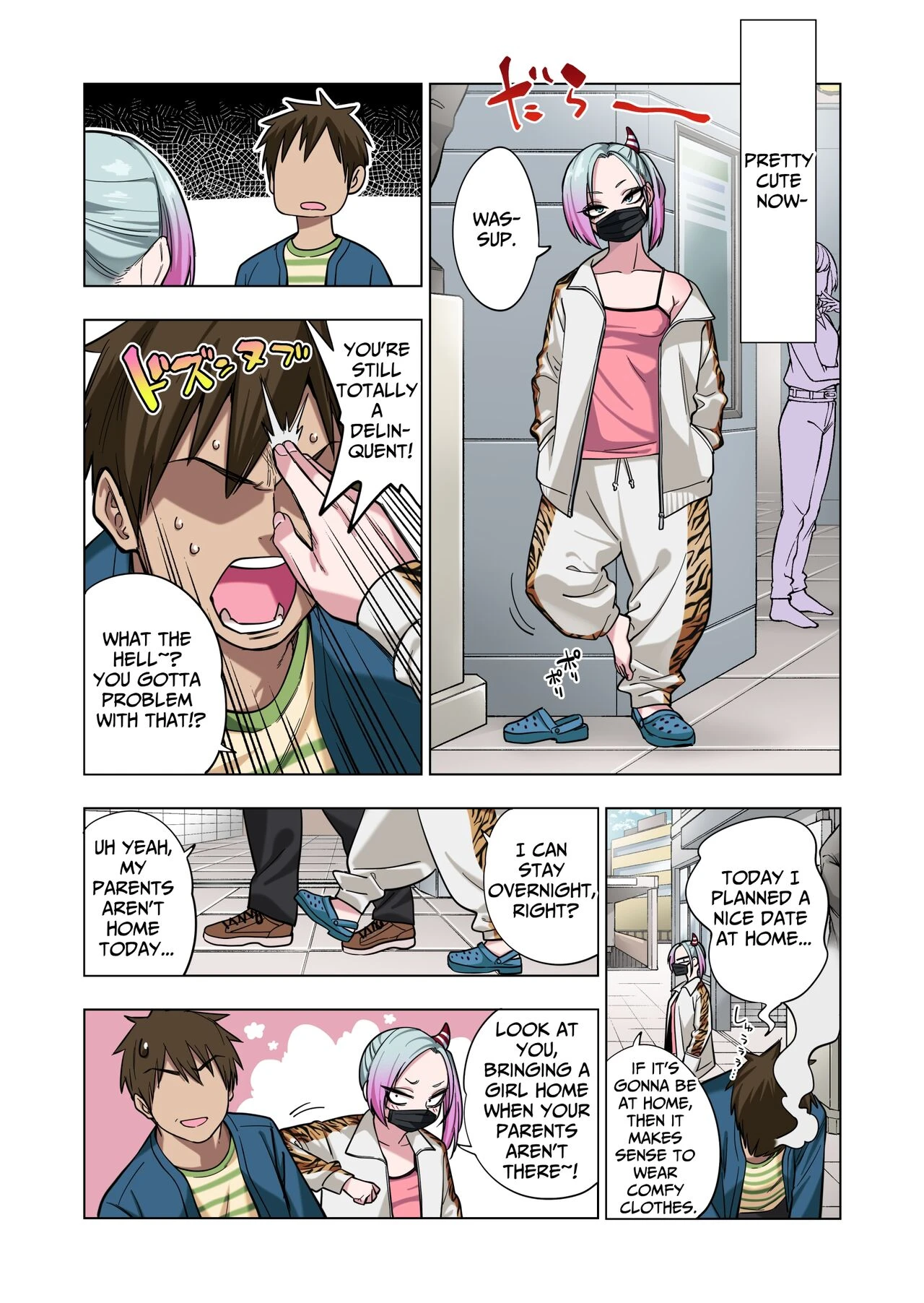 Prickly Delinquent Girl Will Let You Do Almost Anything If You Tease Her Sensitive porn comic picture 47