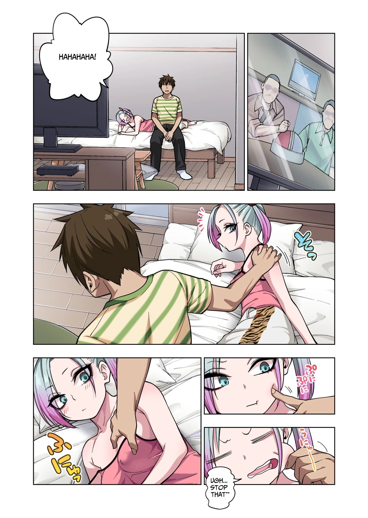 Prickly Delinquent Girl Will Let You Do Almost Anything If You Tease Her Sensitive porn comic picture 48