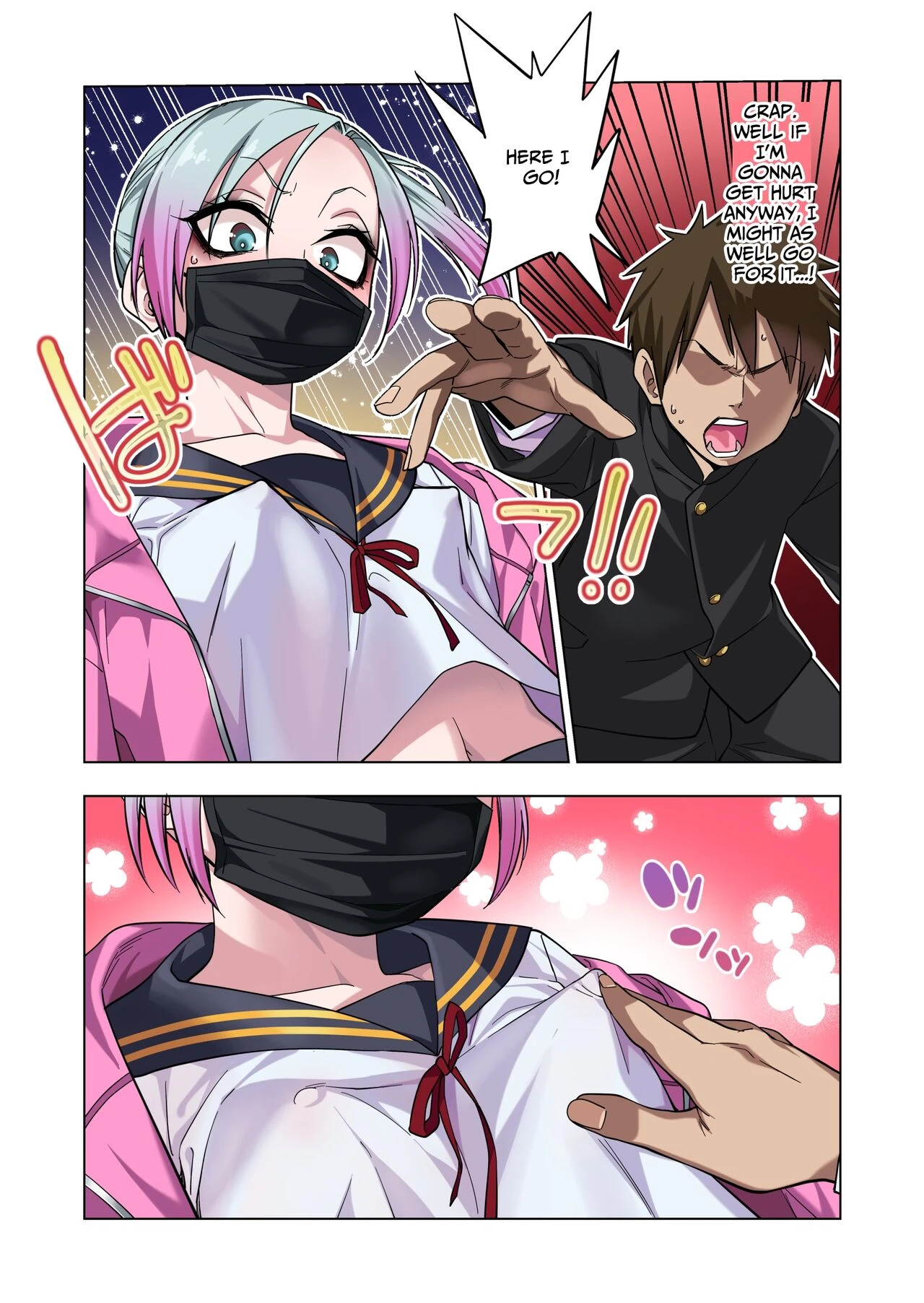 Prickly Delinquent Girl Will Let You Do Almost Anything If You Tease Her Sensitive porn comic picture 7