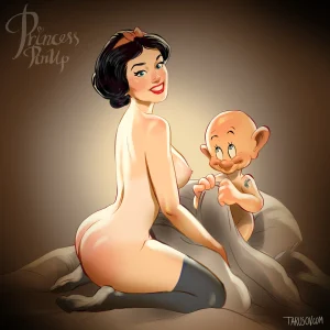 Princess and Villain Pinups porn comic picture 1