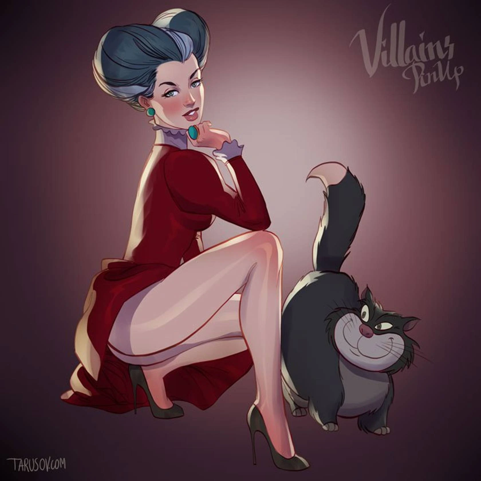 Princess and Villain Pinups porn comic picture 18