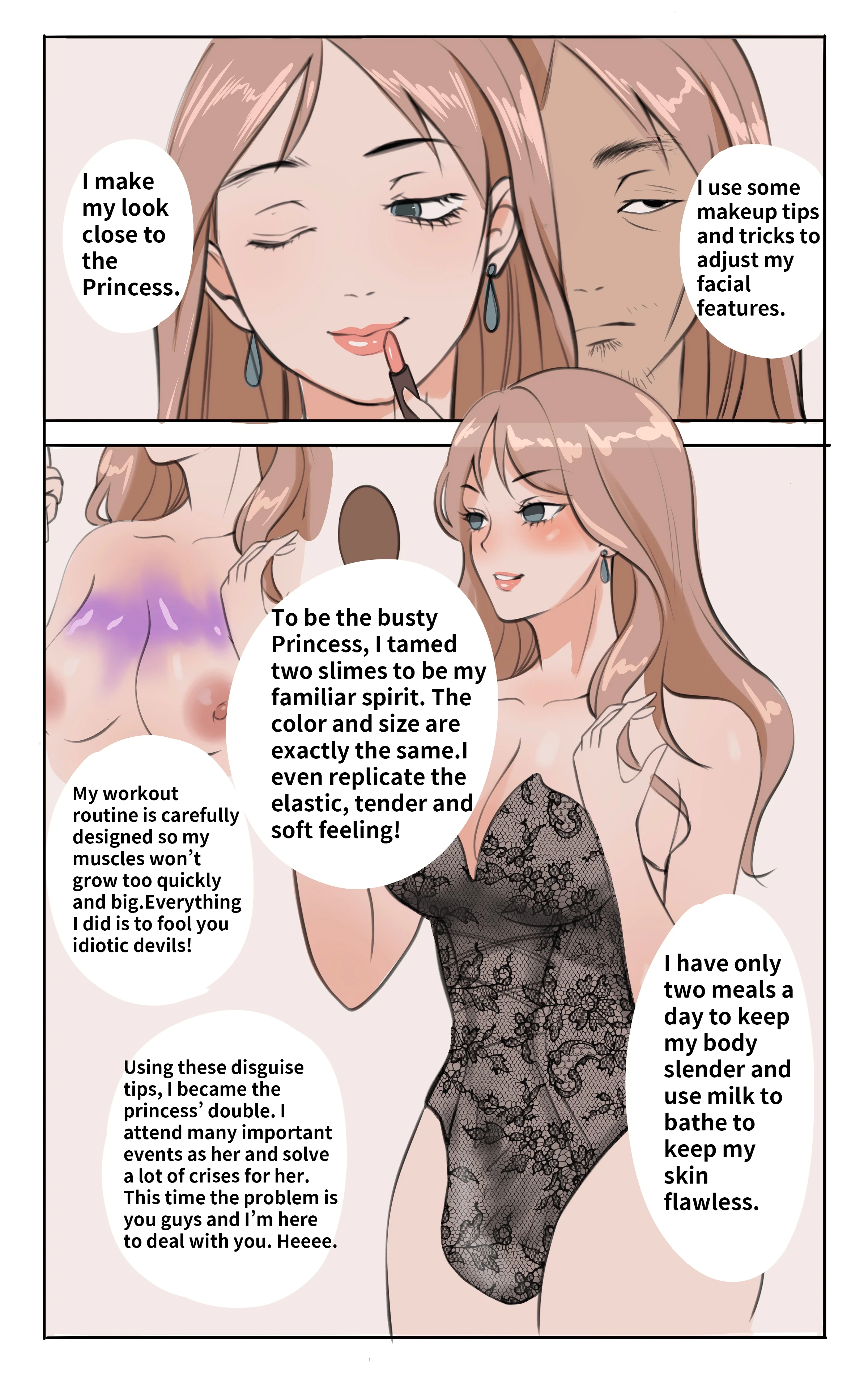 Princess strike back porn comic picture 4