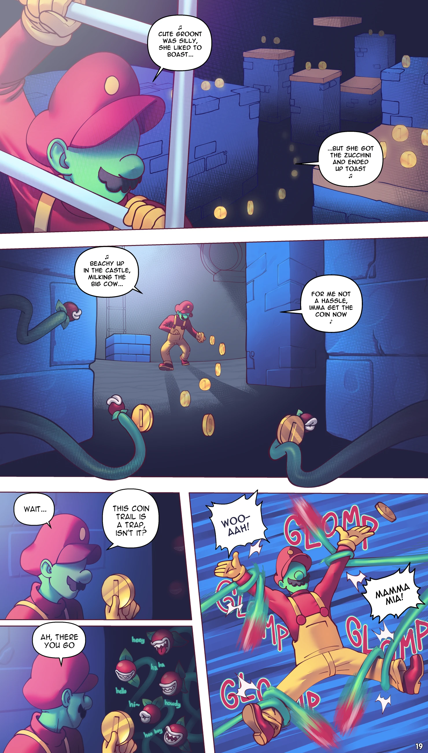 Princesses + Plumbers porn comic picture 20