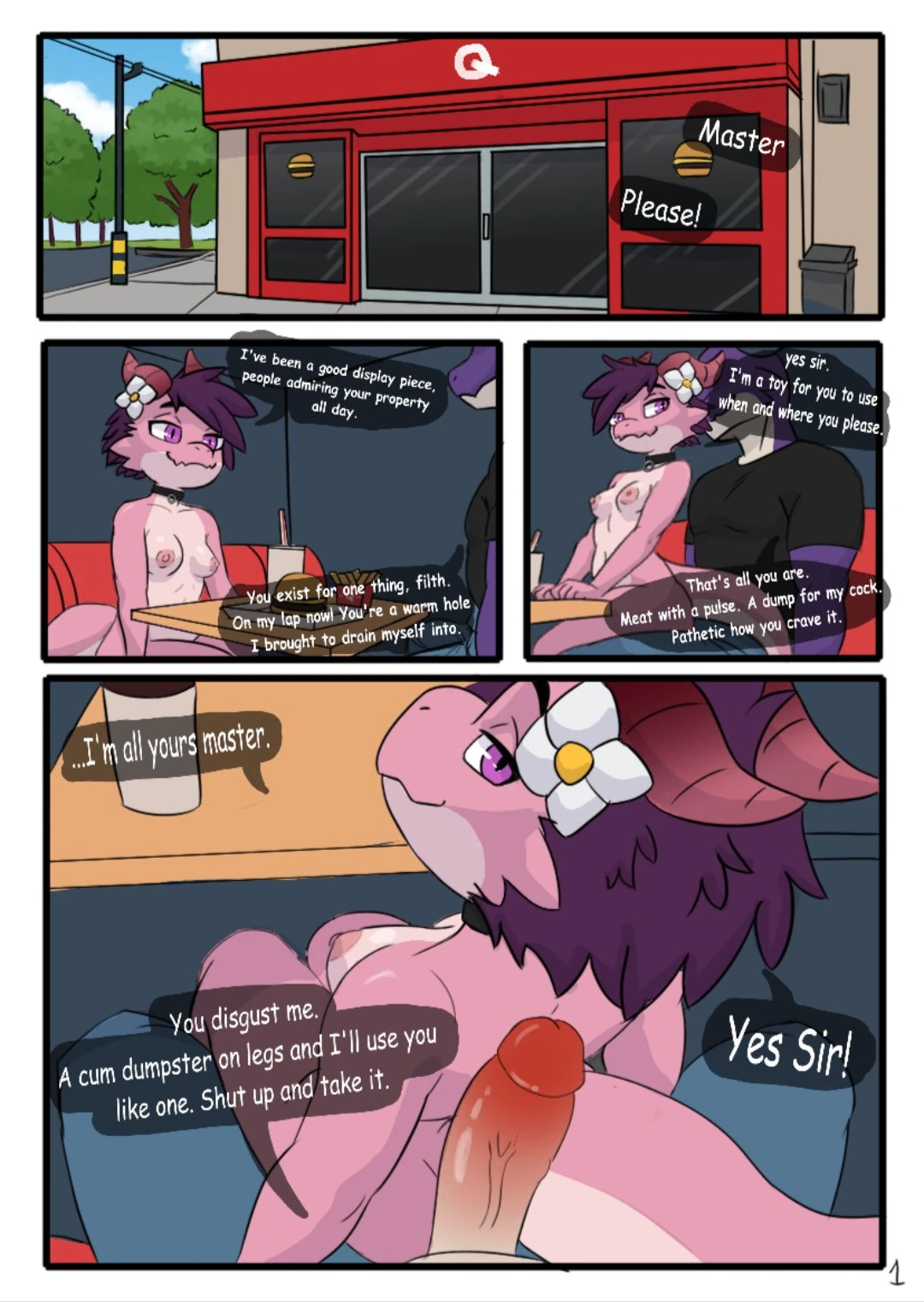 Public property porn comic picture 1