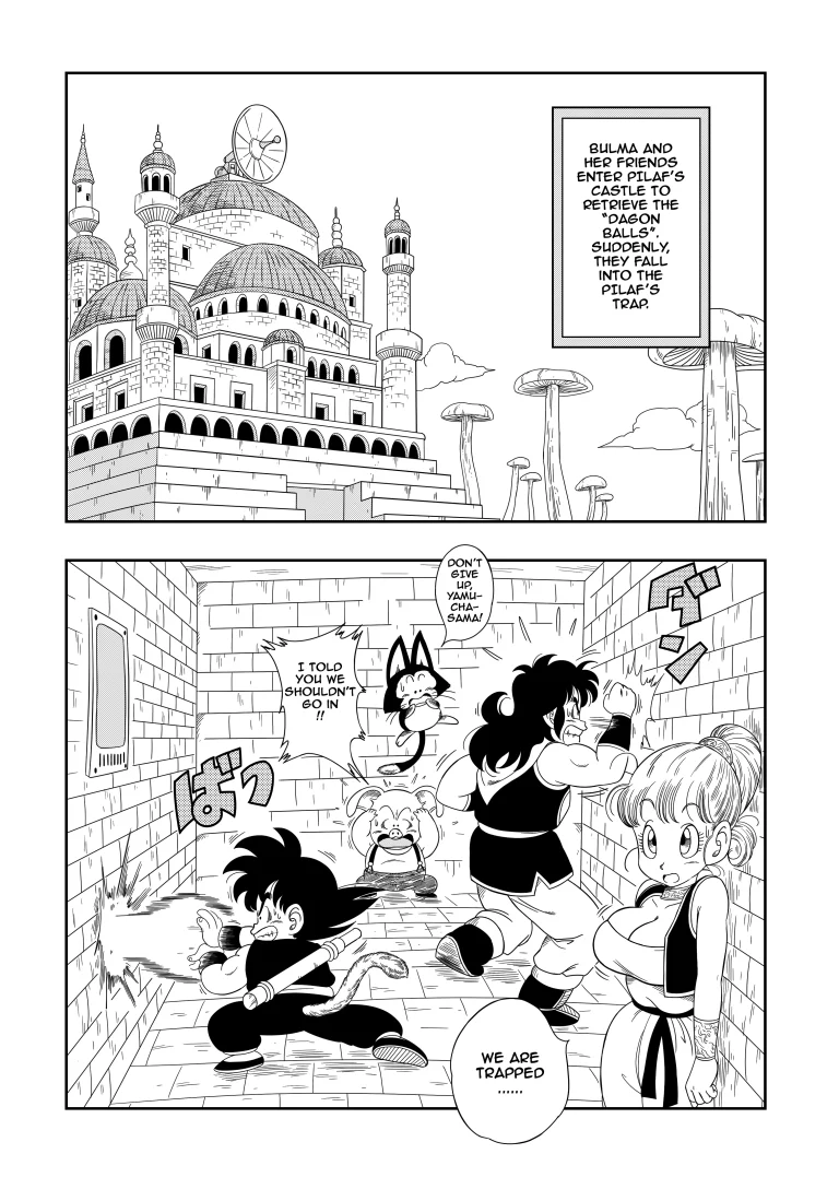 Punishment in Pilaf's Castle porn comic picture 2