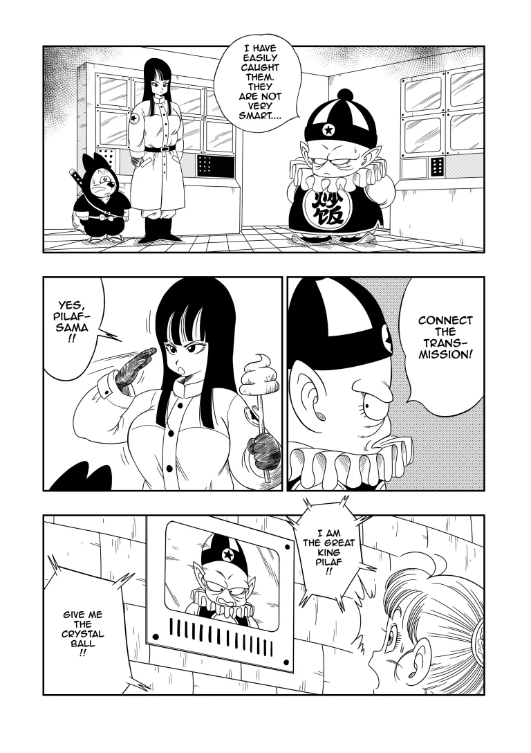 Punishment in Pilaf's Castle porn comic picture 3