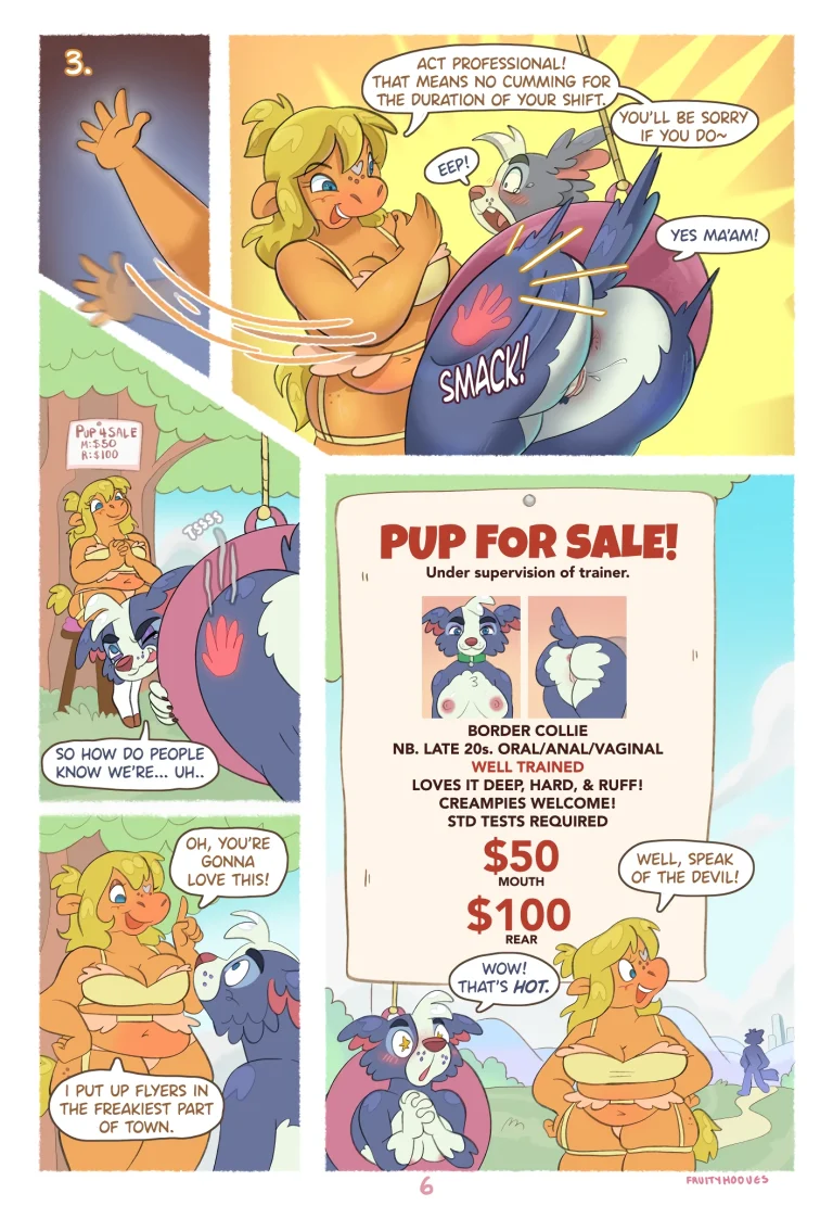 Pup 4 Sale! porn comic picture 7