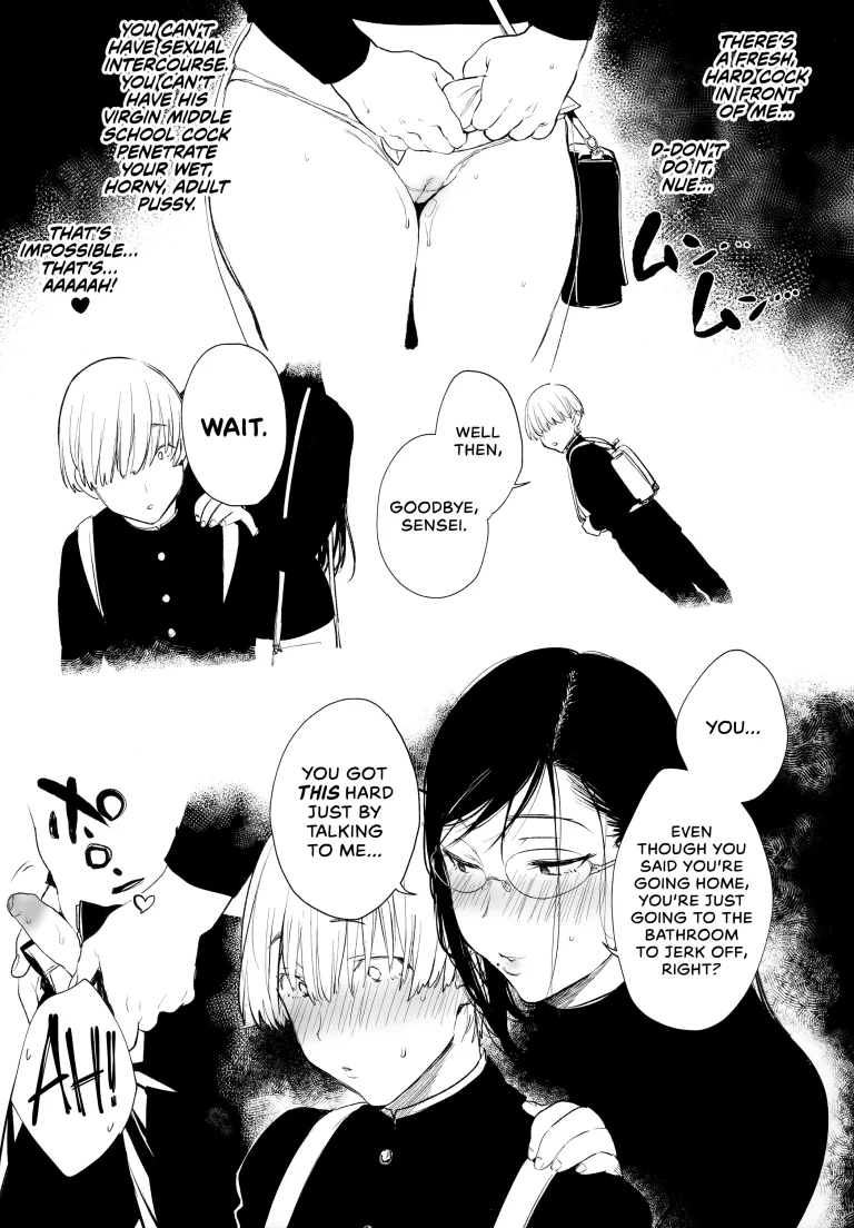 Pussy Counselor Nue Sensei porn comic picture 18
