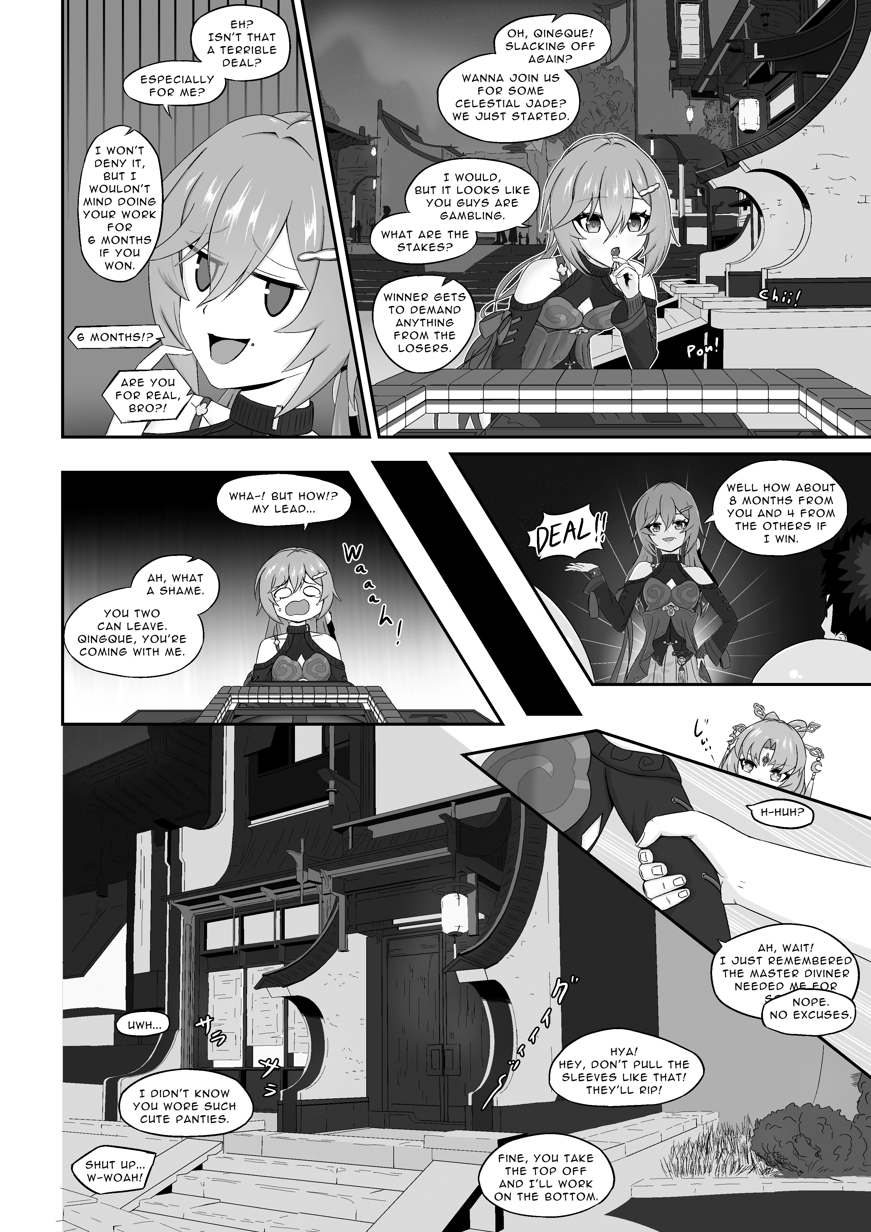 Qingque’s Eromanga porn comic picture 1