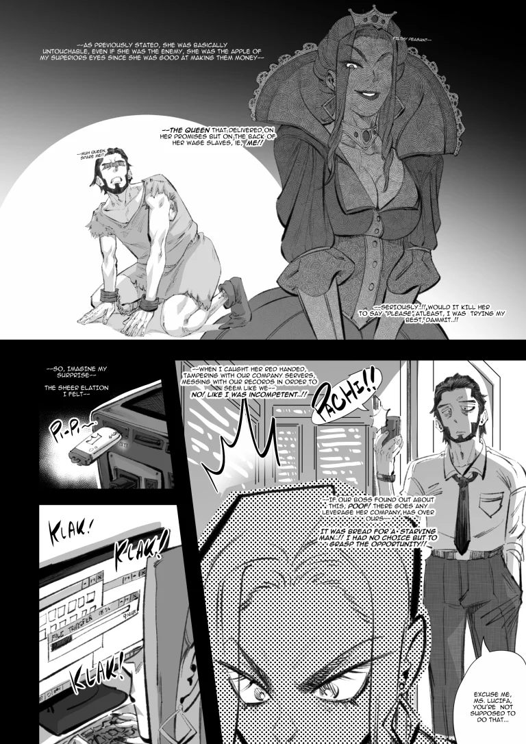 QueenFall porn comic picture 6