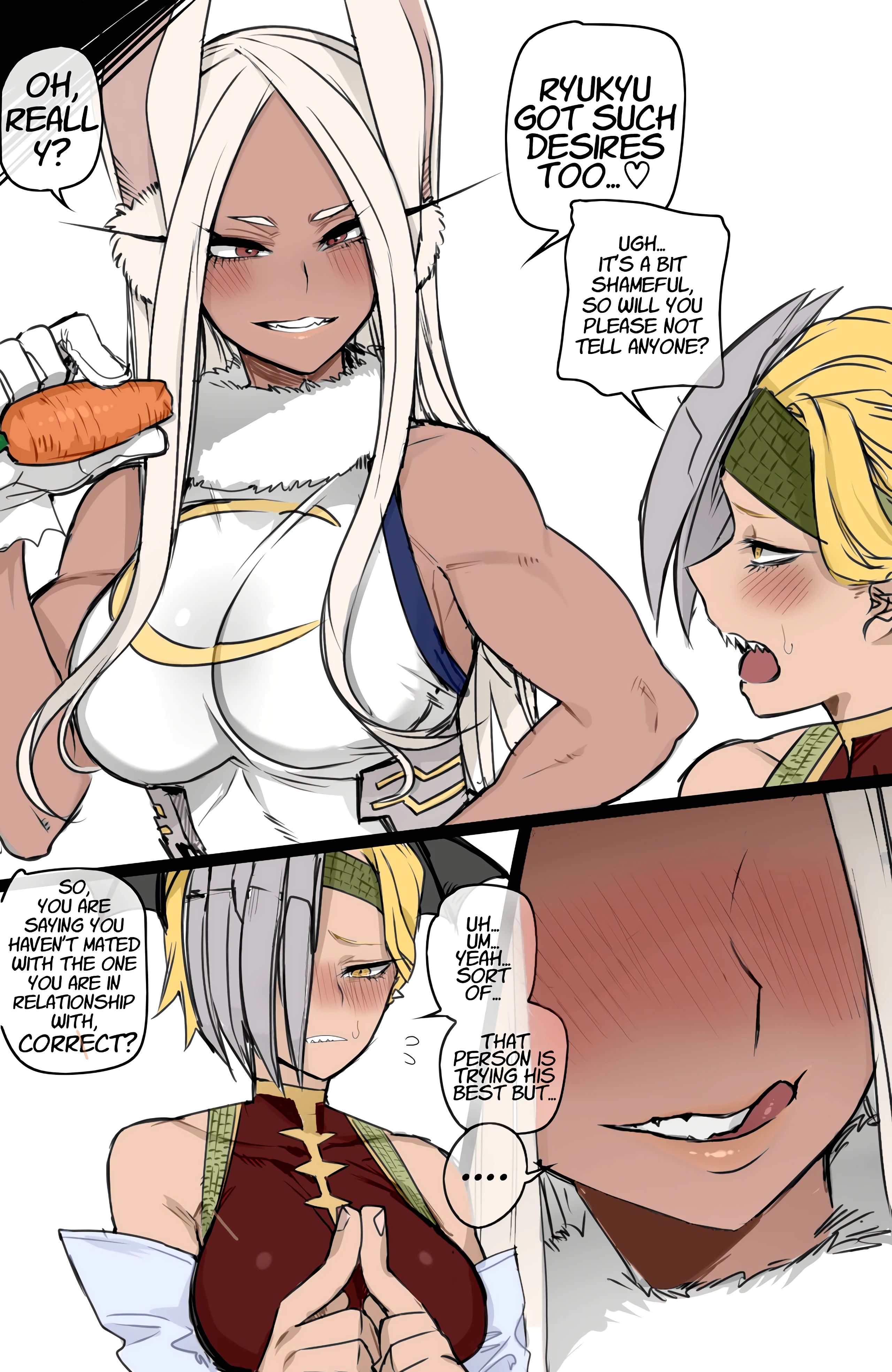 Rabbit and Dragon porn comic picture 4