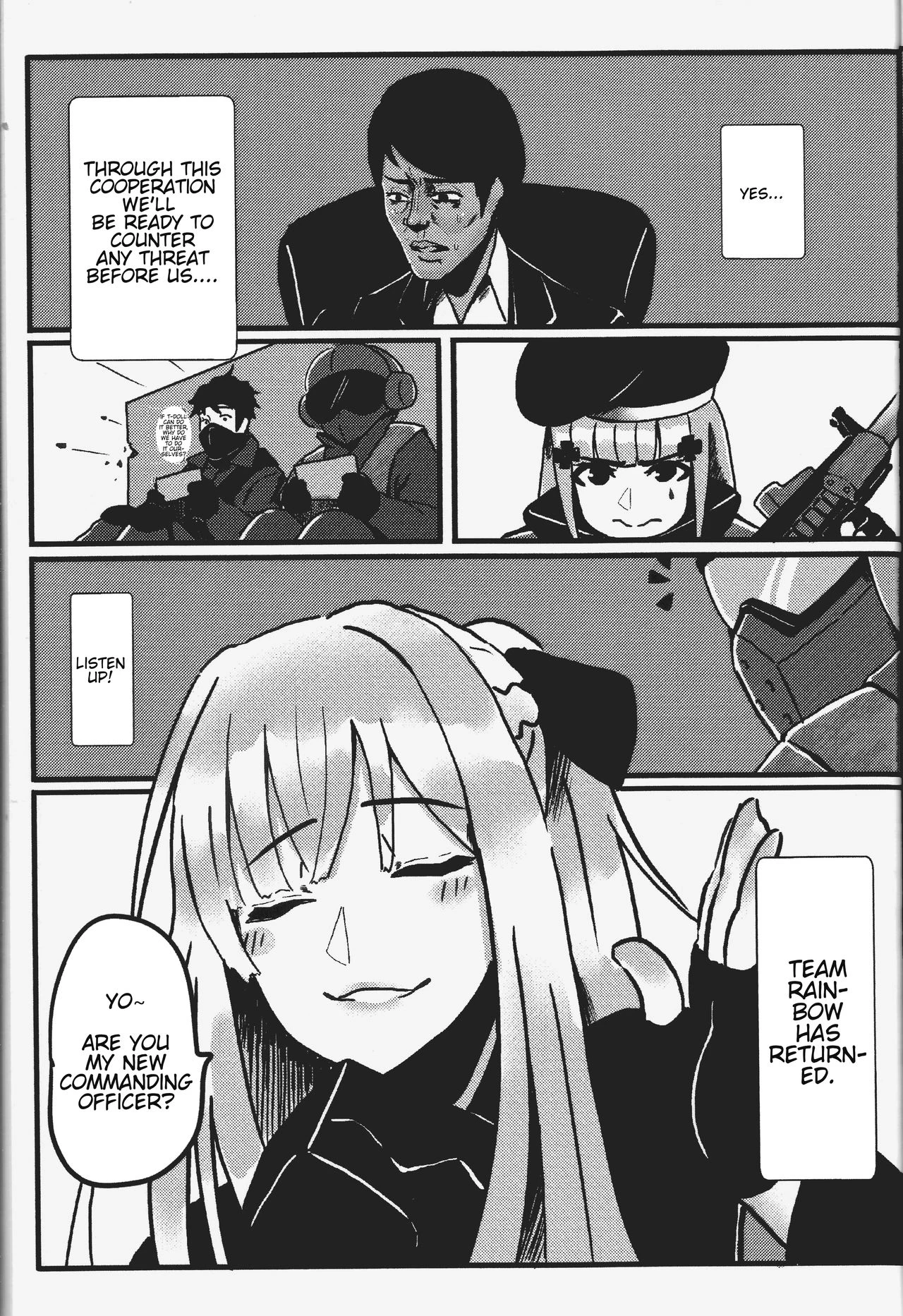 RAINBOW SEX Girl's Frontline porn comic picture 4