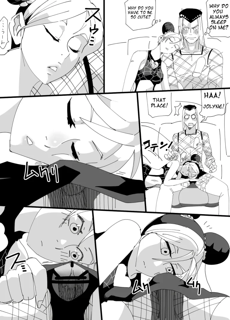 Rakugaki ~Jolyne~ (JoJo's Bizarre Adventure) porn comic picture 9