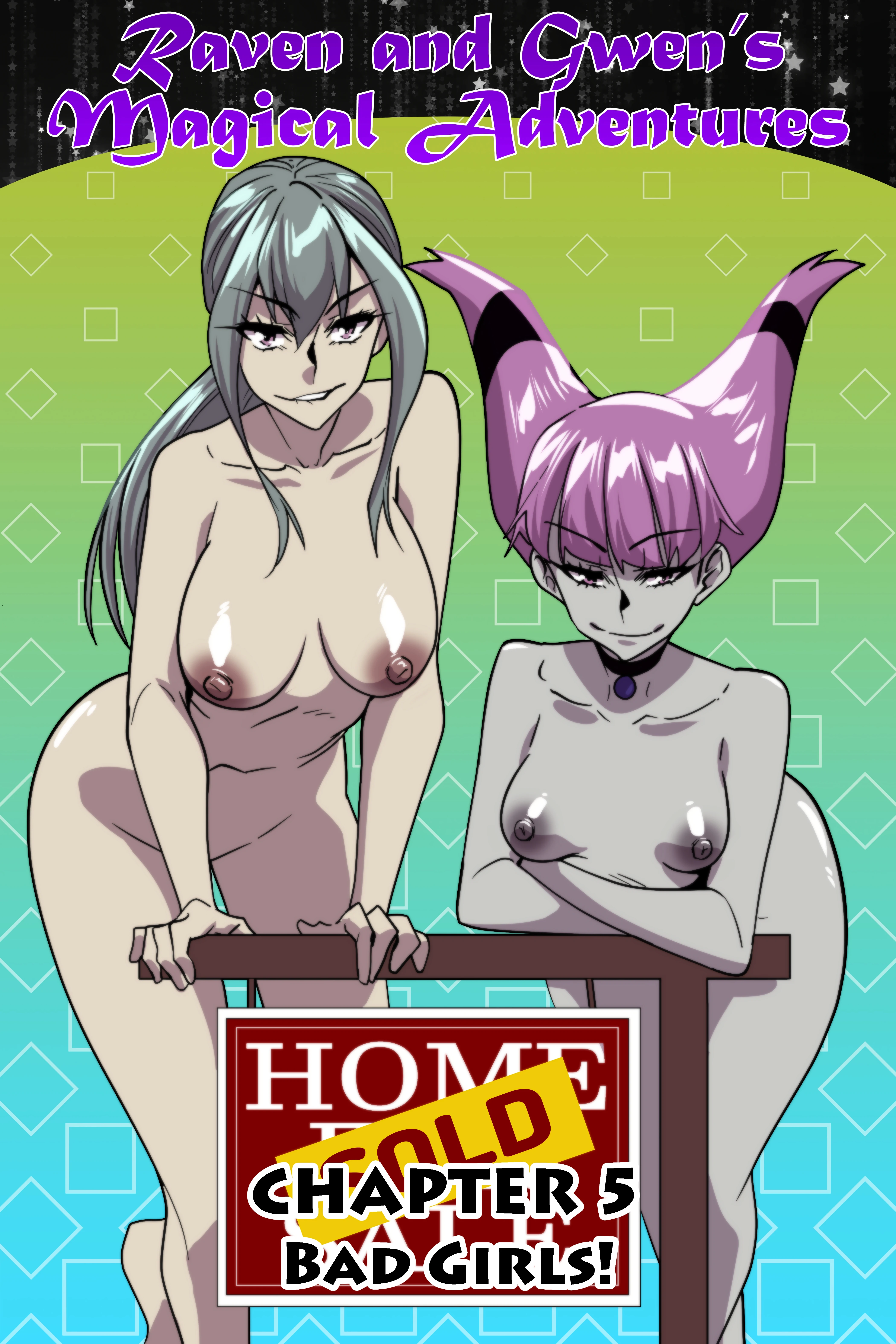 Raven and Gwen's Magical Adventures 5 - Bad Girls! porn comic picture 1