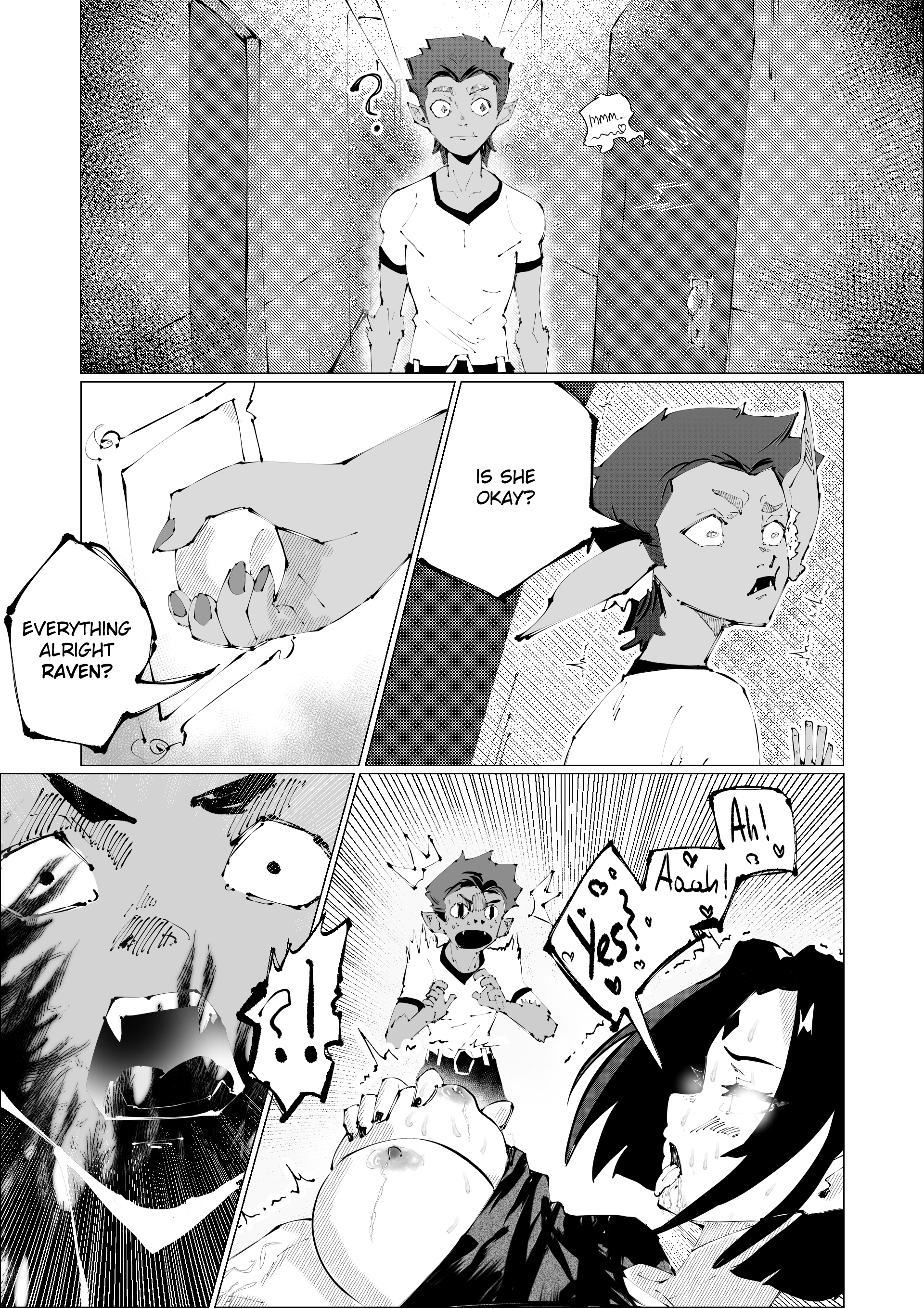 Raven Swap porn comic picture 3