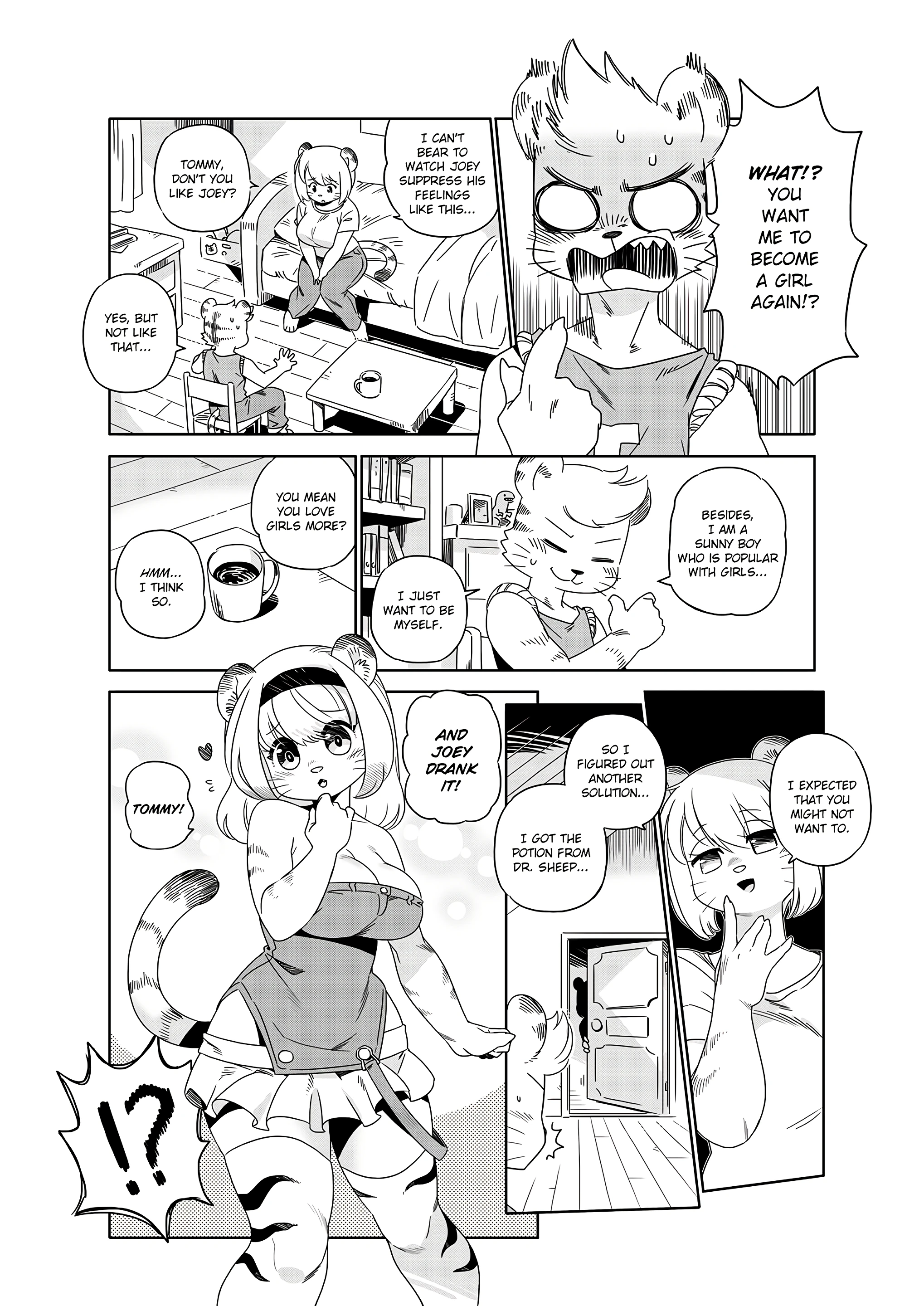 Re-entering the tiger's hole porn comic picture 2