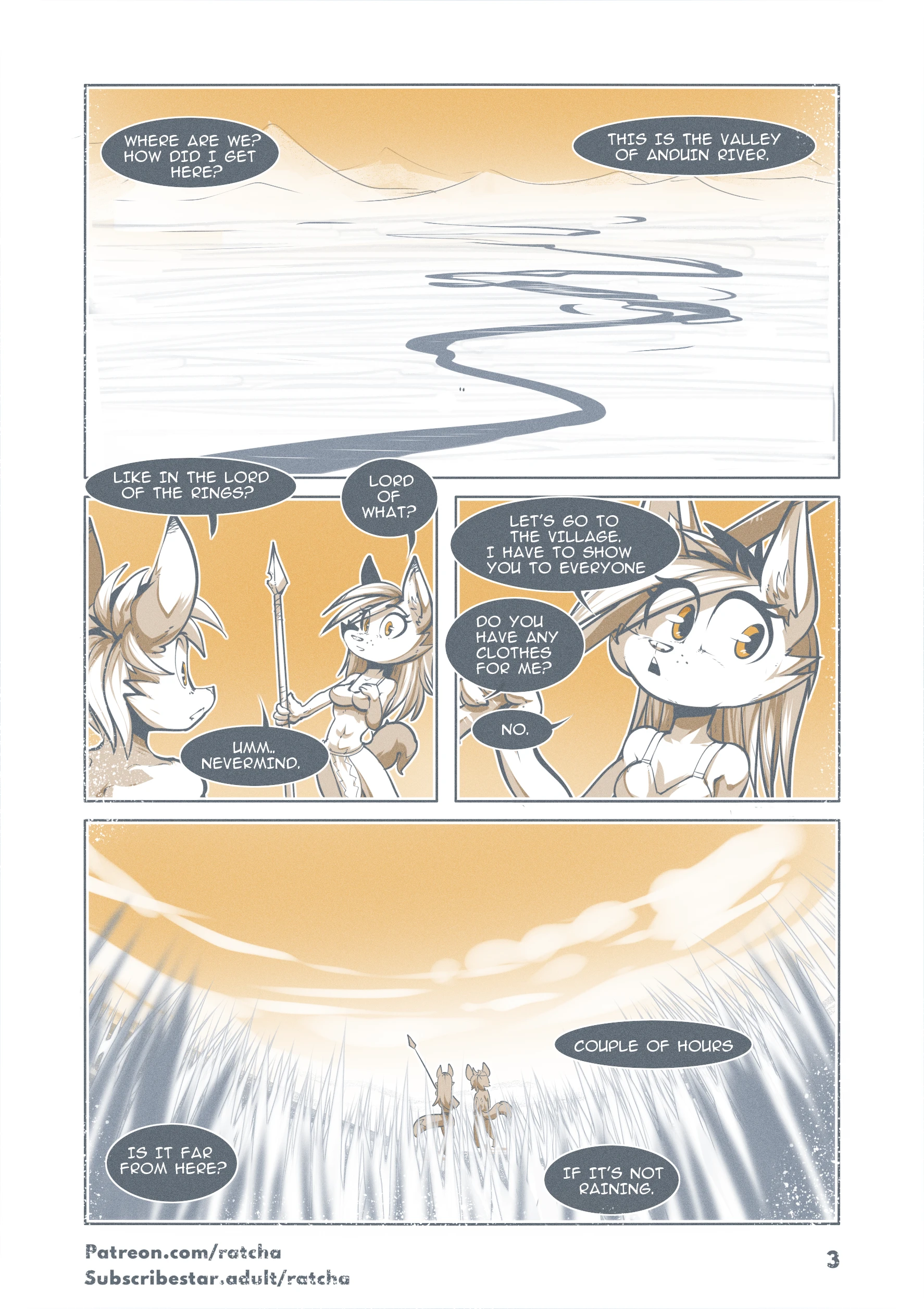 Reincarnated In Another World As A Furry Fox porn comic picture 3