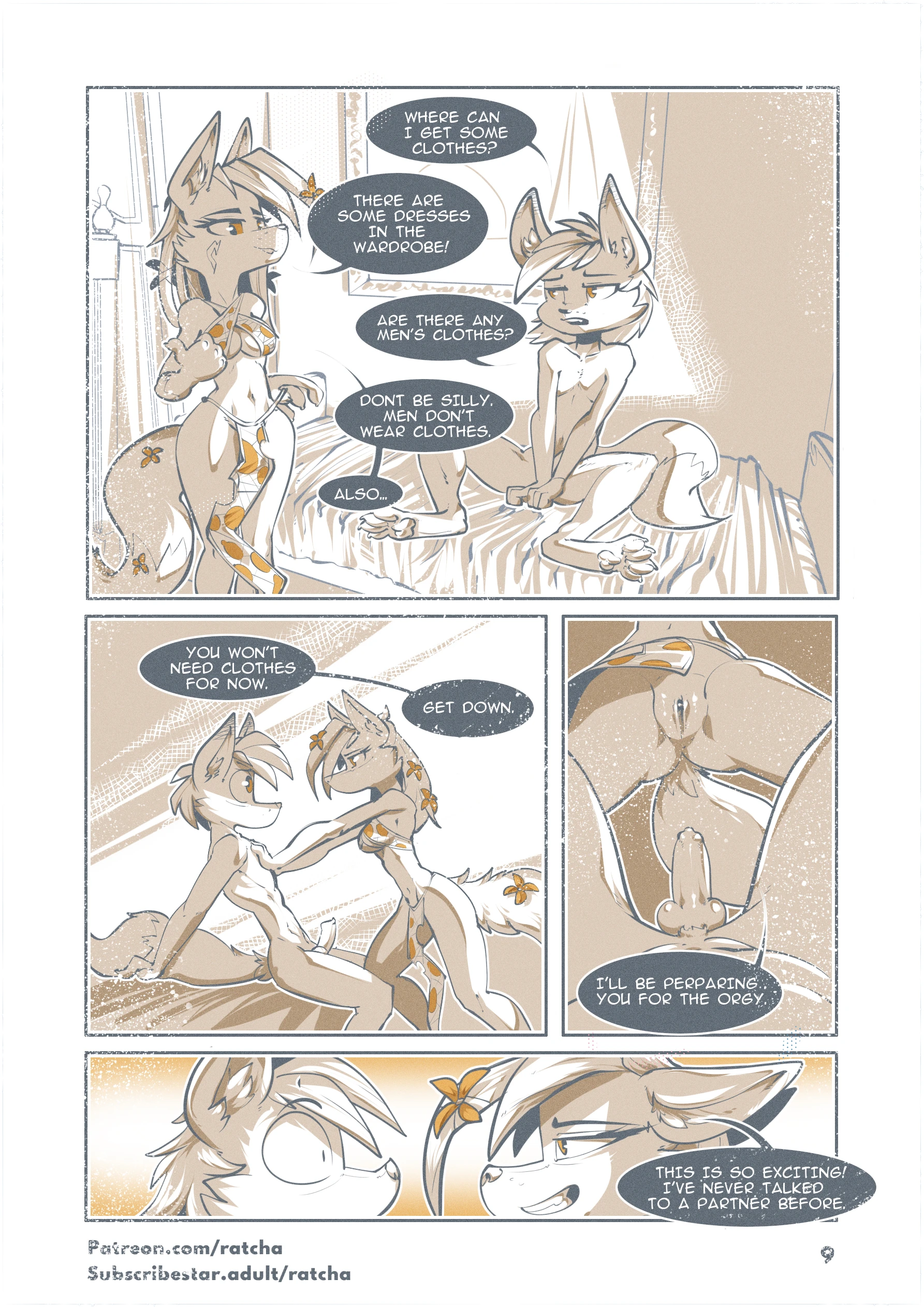 Reincarnated In Another World As A Furry Fox porn comic picture 9