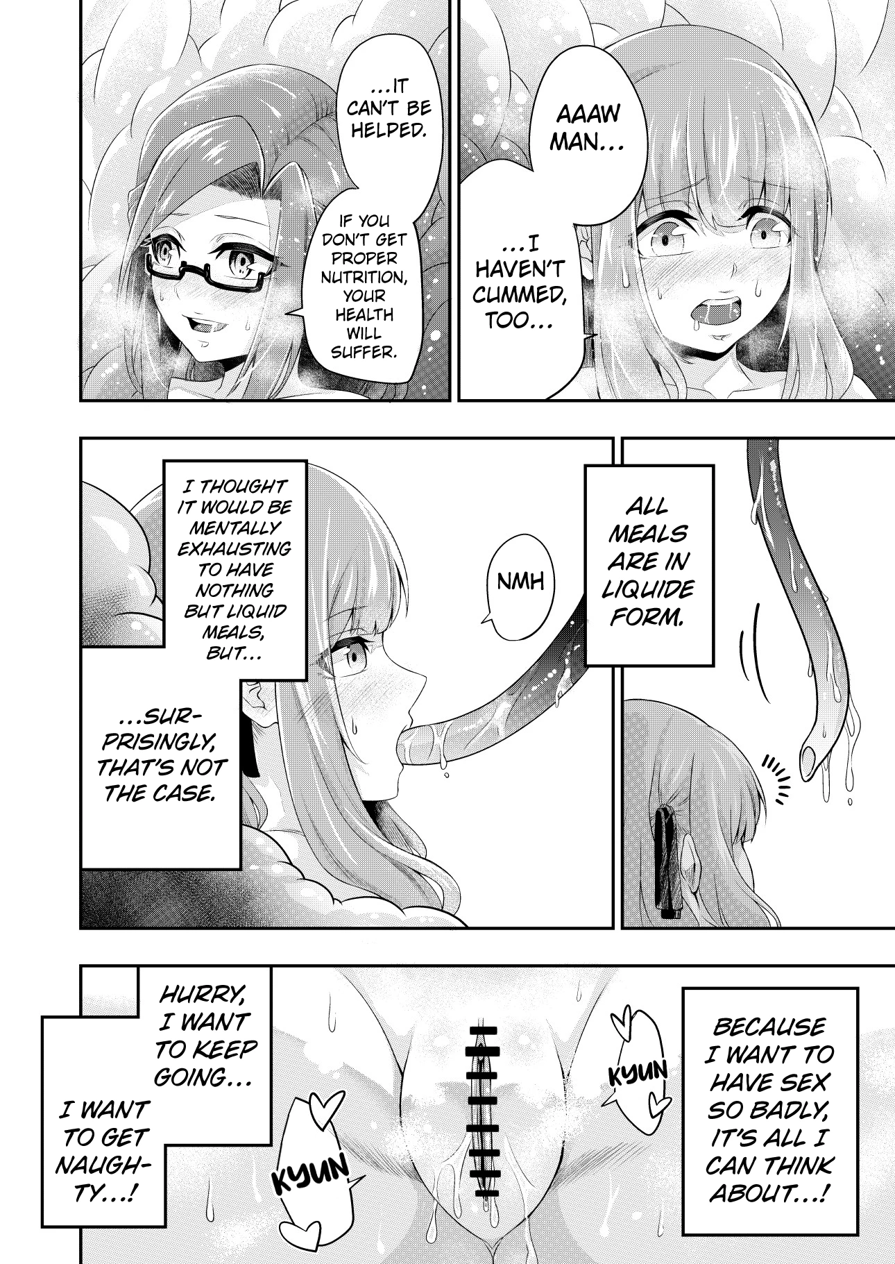 Restrained tentacle rape - Mankind has become breeding stocks for tentacles porn comic picture 34