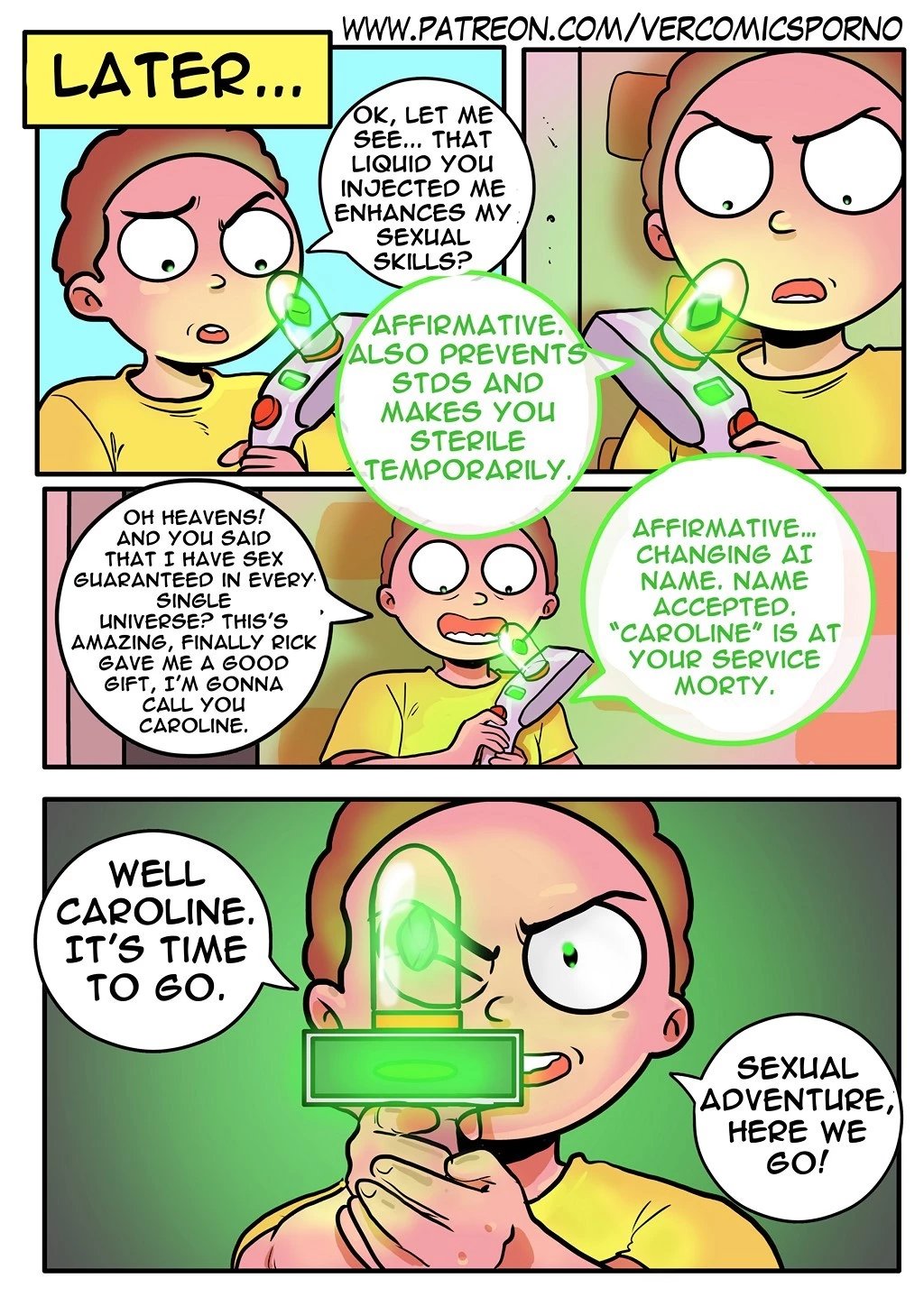 Rick & Morty: Pleasure Trip porn comic picture 37