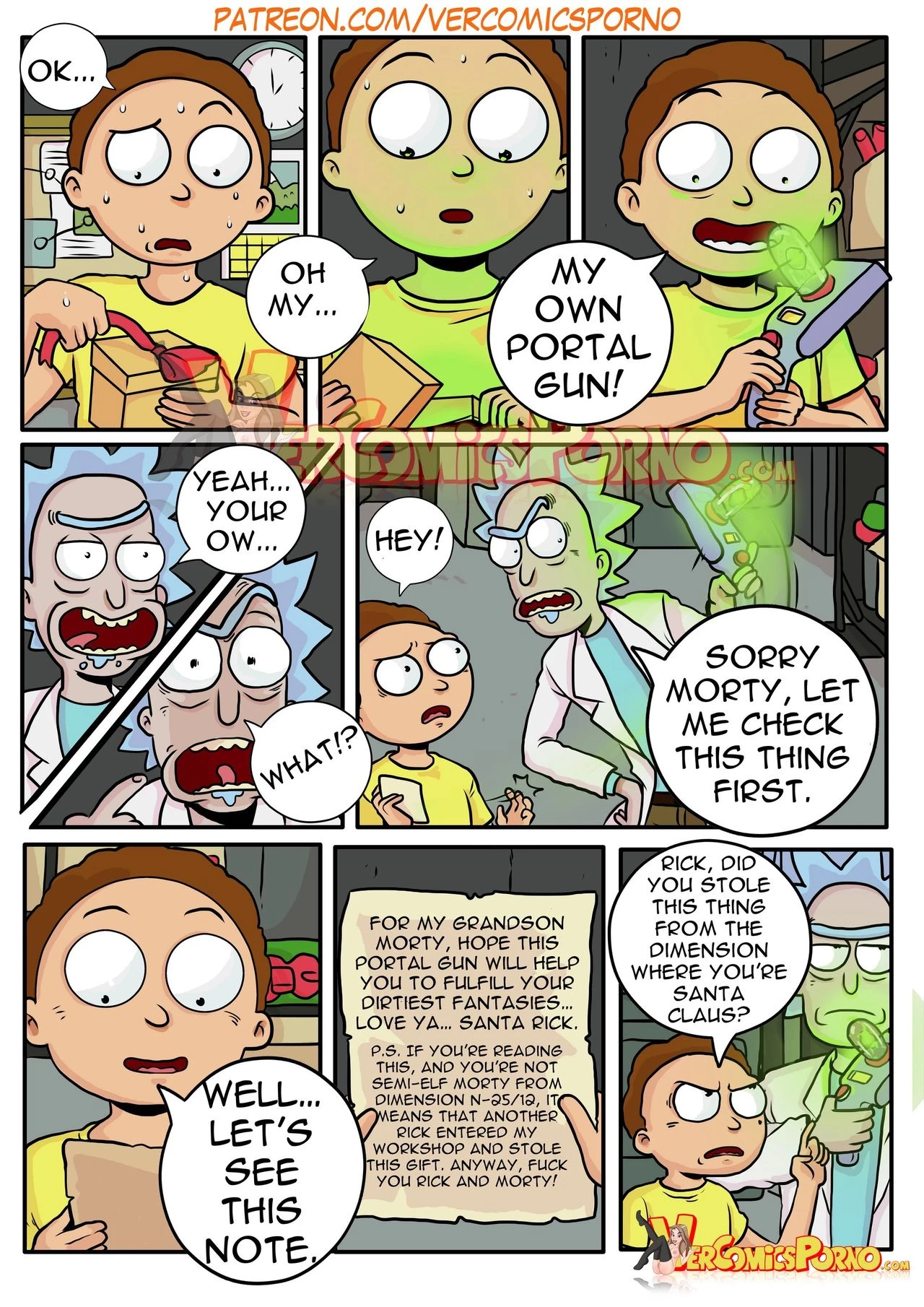 Rick & Morty: Pleasure Trip porn comic picture 4