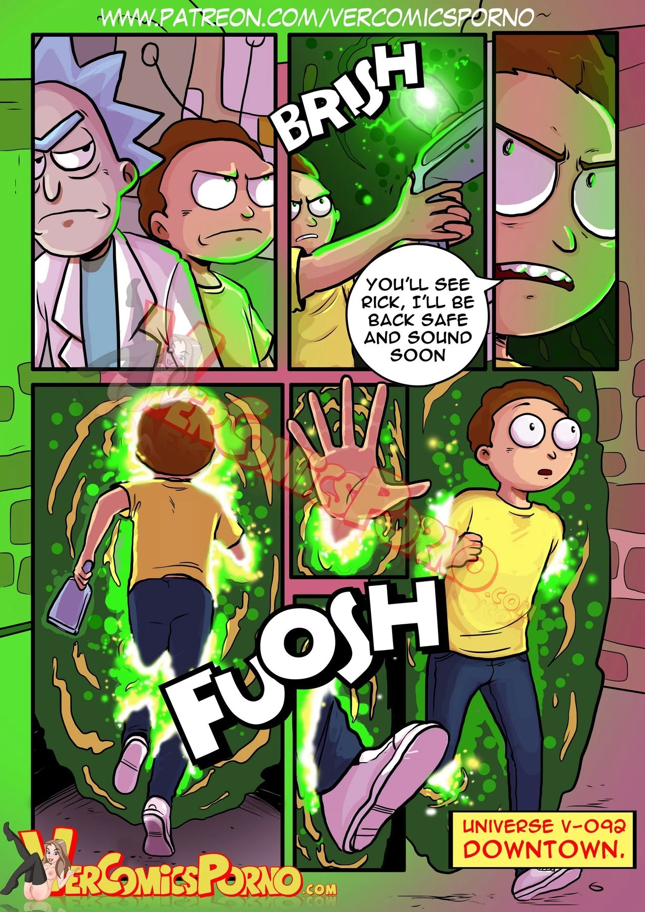 Rick & Morty: Pleasure Trip porn comic picture 6