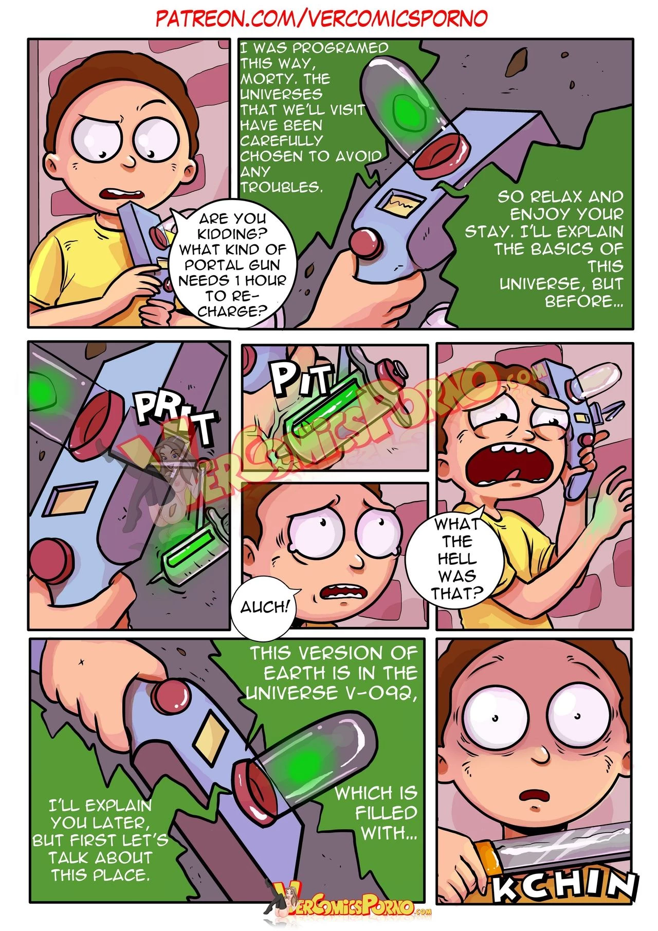 Rick & Morty: Pleasure Trip porn comic picture 9