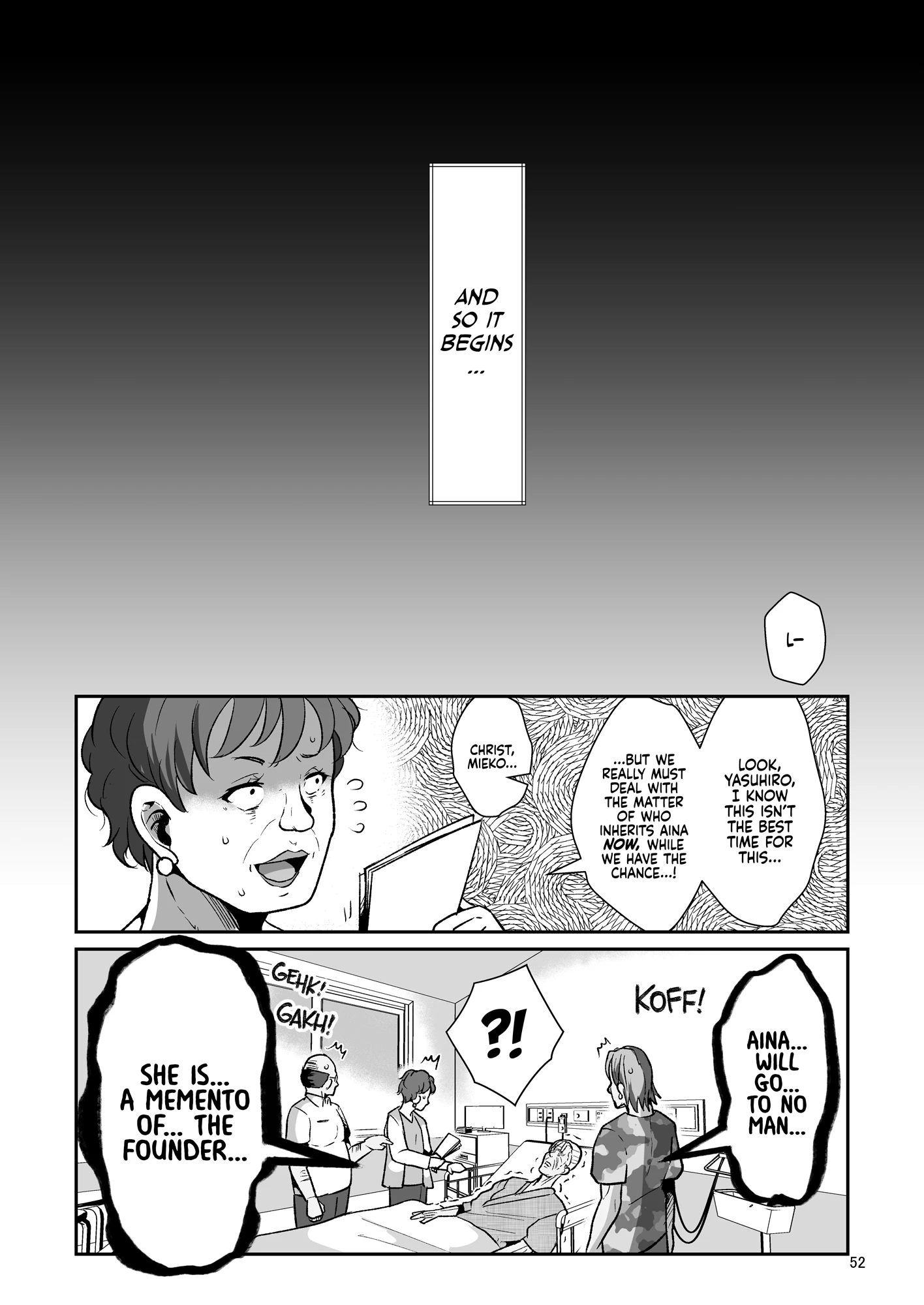 Rinjuu-hen Machinations of an Elven Concubine 1: Deathbed porn comic picture 52