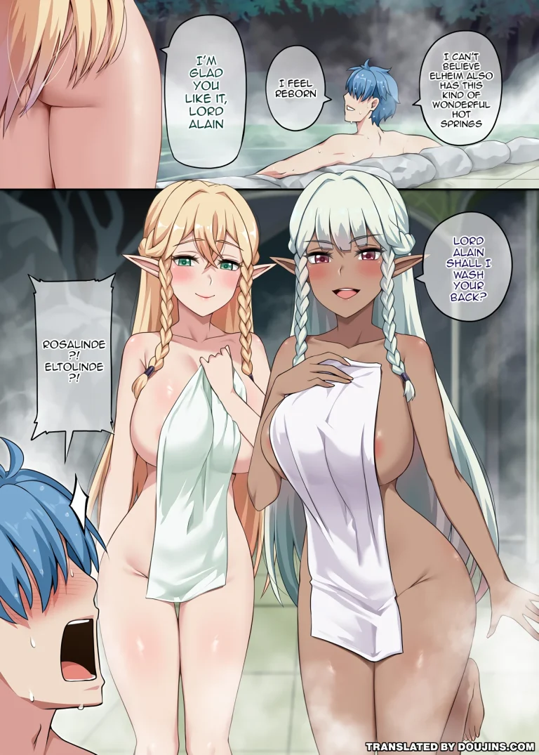 Rosalinde And Eltolinde porn comic picture 1