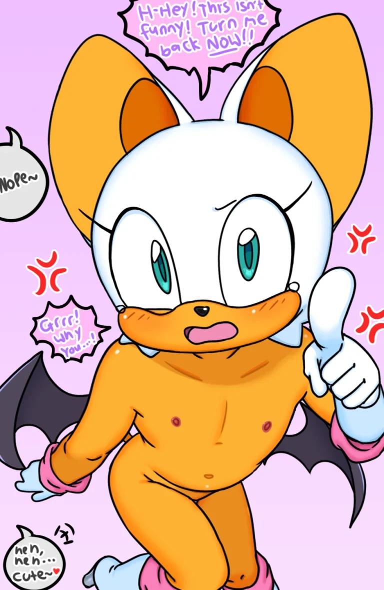 Rouge the Loli porn comic picture 3