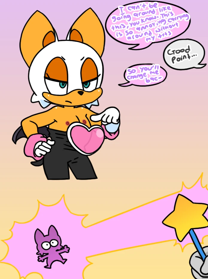 Rouge the Loli porn comic picture 5