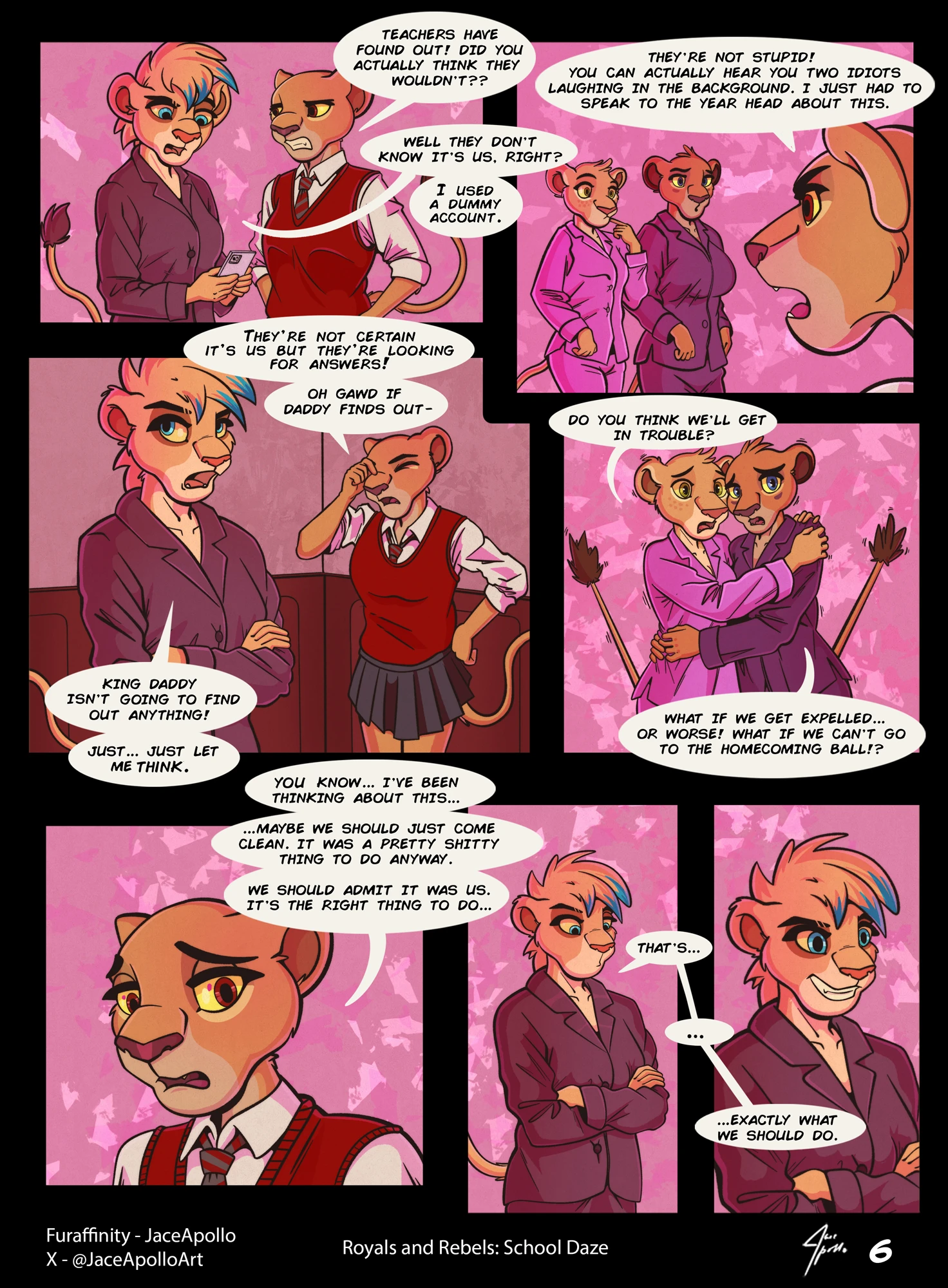 Royals and Rebels Chapter 2: School Daze porn comic picture 6