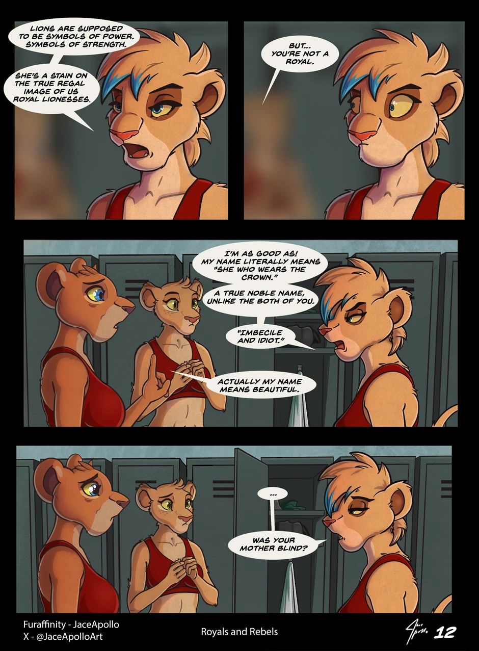 Royals and Rebels porn comic picture 13