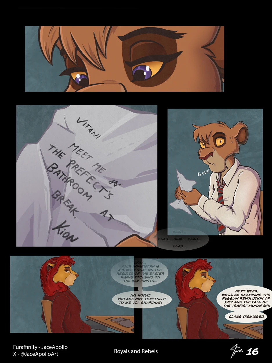 Royals and Rebels porn comic picture 17