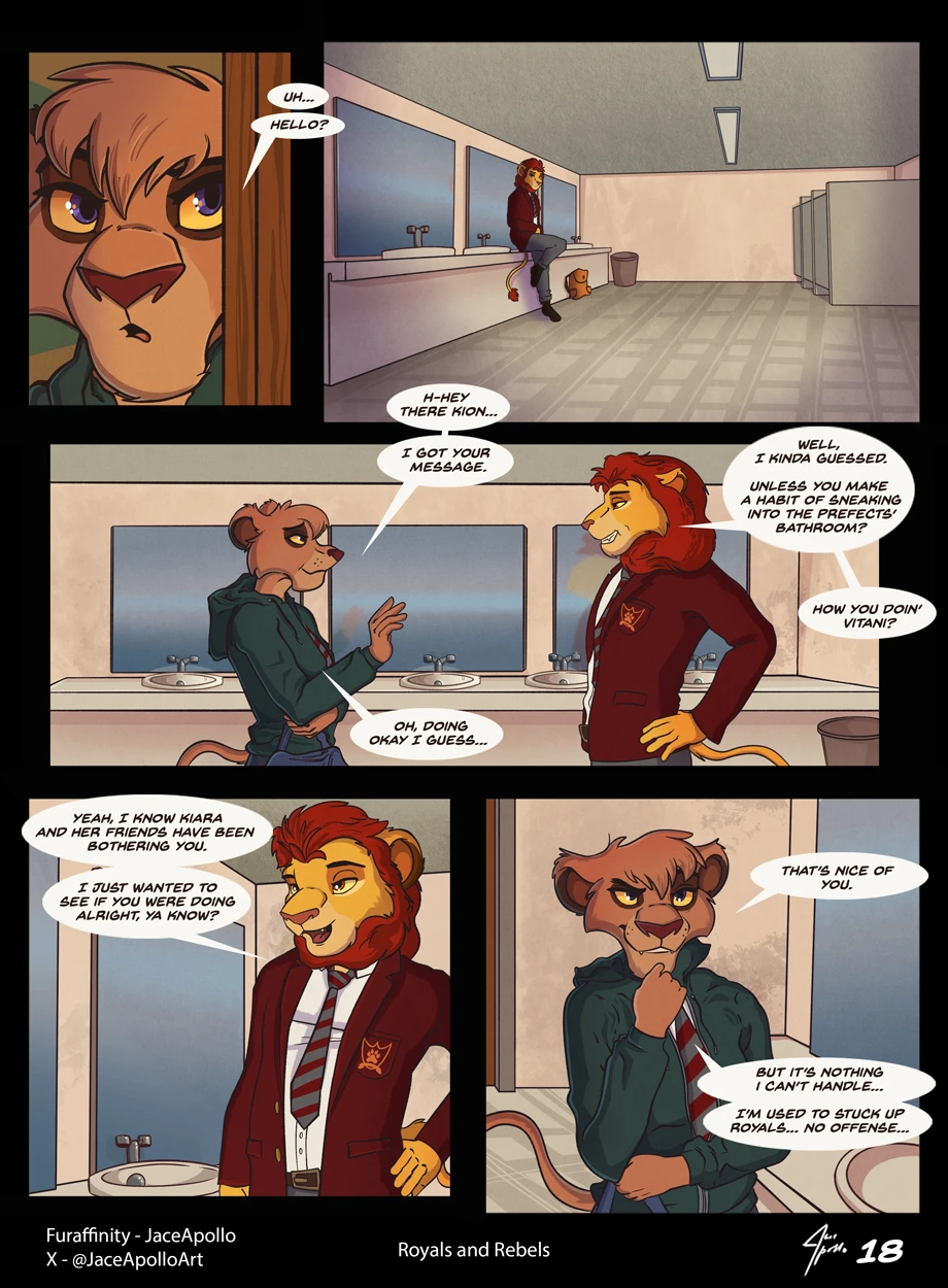 Royals and Rebels porn comic picture 19