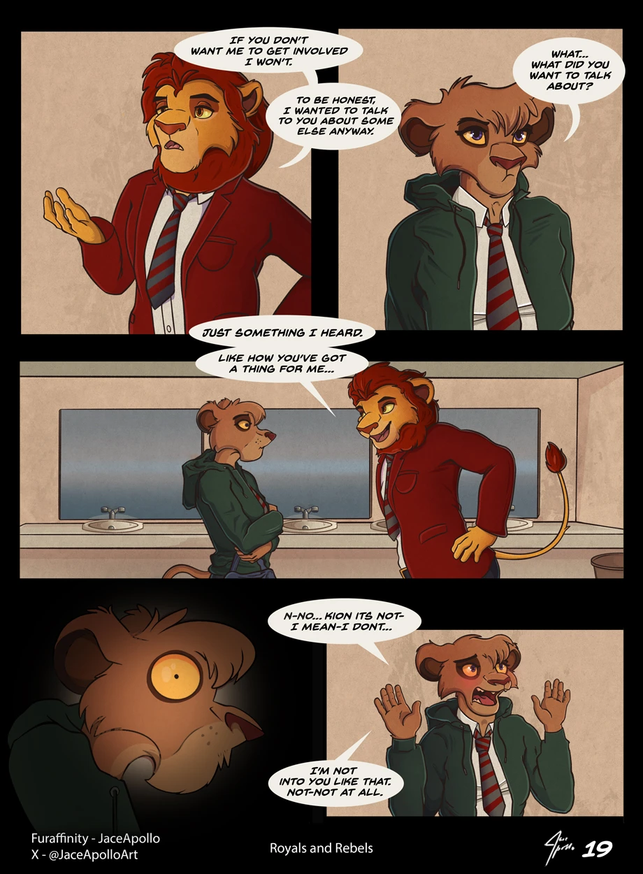 Royals and Rebels porn comic picture 20