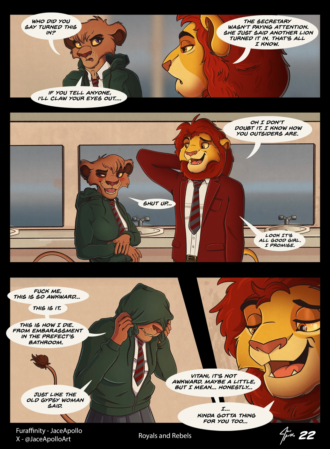 Royals and Rebels porn comic picture 23