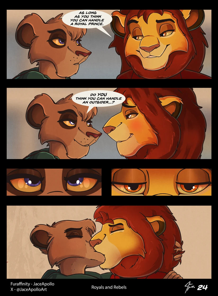 Royals and Rebels porn comic picture 25