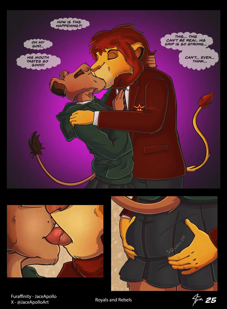 Royals and Rebels porn comic picture 26