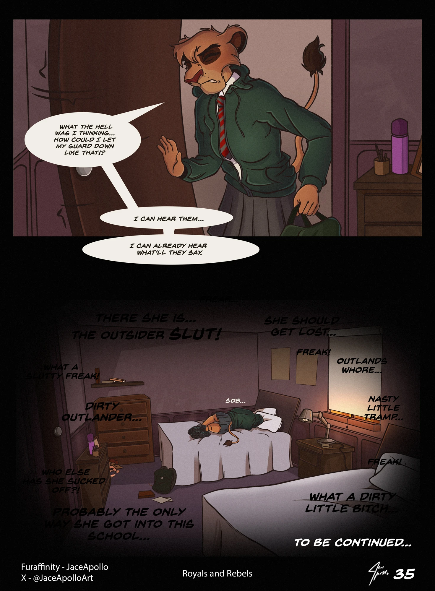 Royals and Rebels porn comic picture 36
