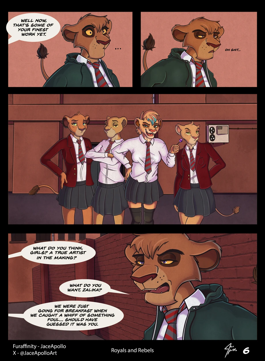 Royals and Rebels porn comic picture 7