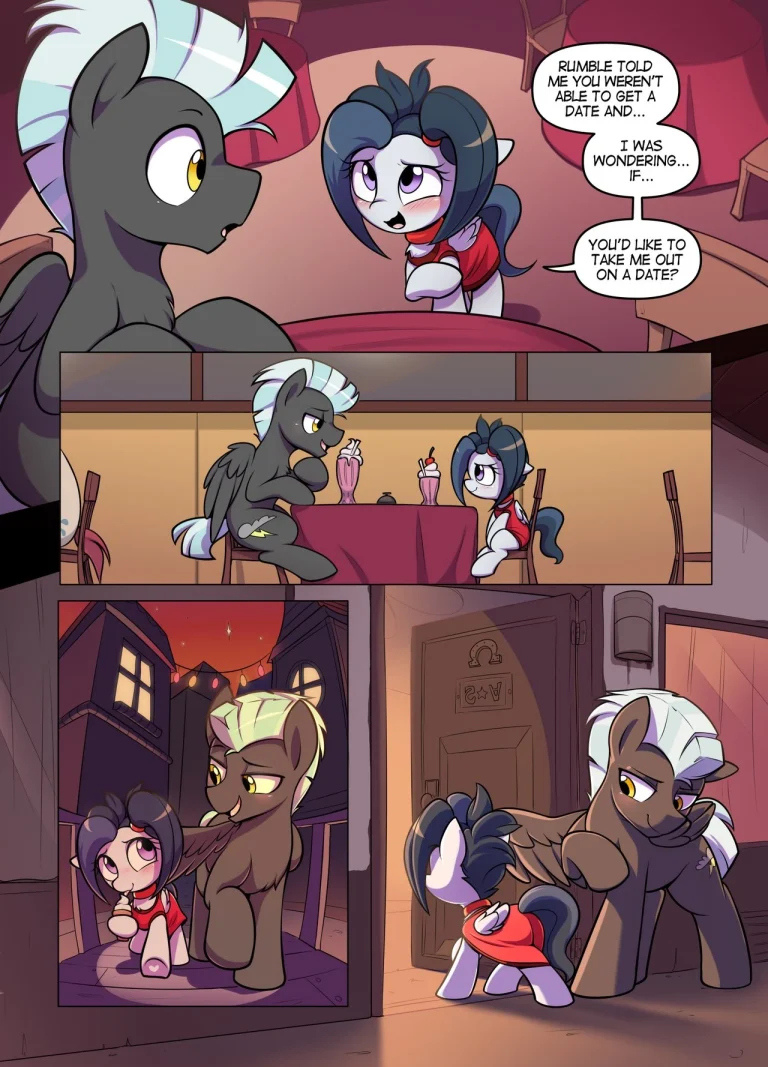 Rumble Date porn comic picture 1