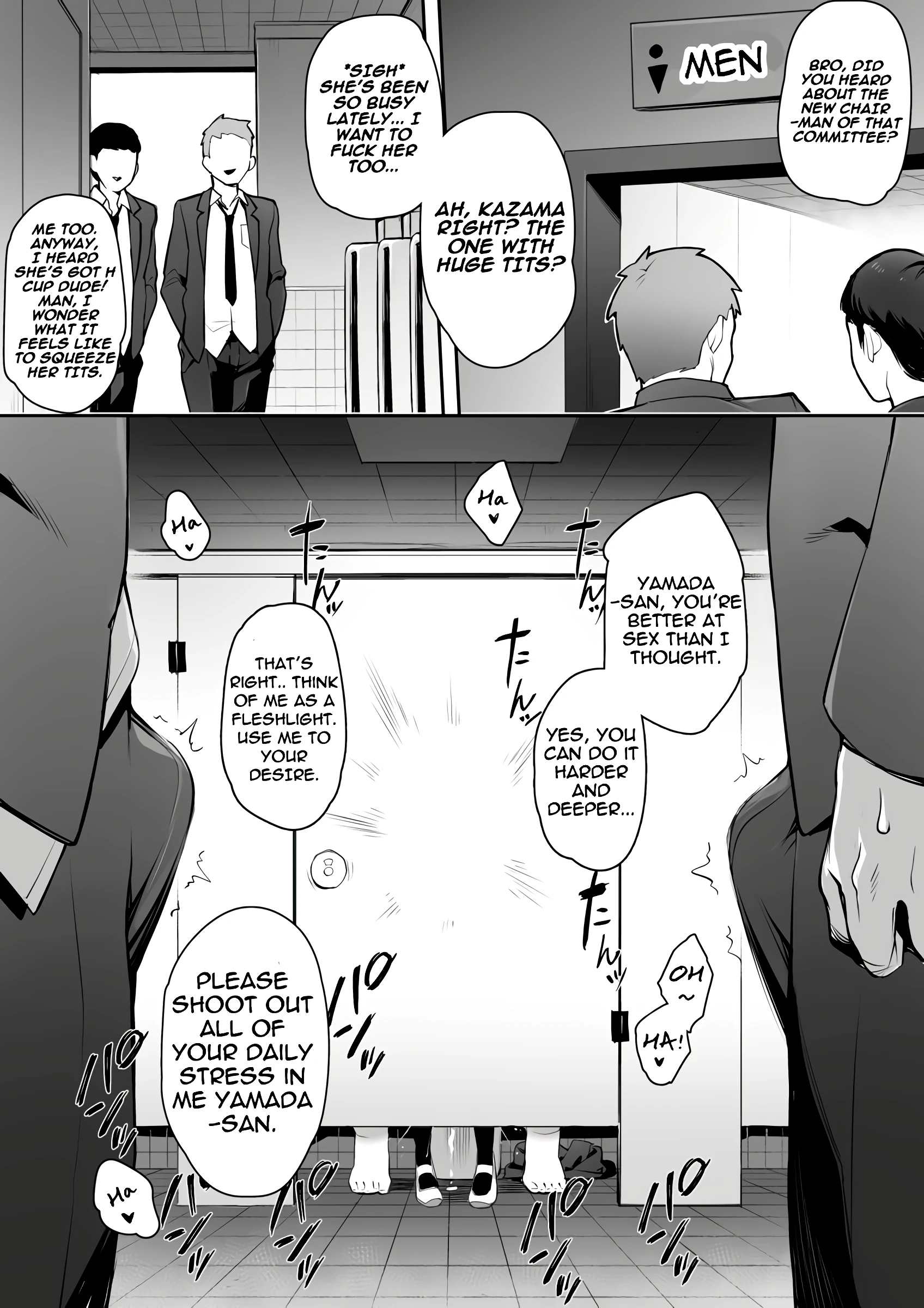 Rumor Has It That The New Chairman of Disciplinary Committee Has Huge Breasts porn comic picture 10