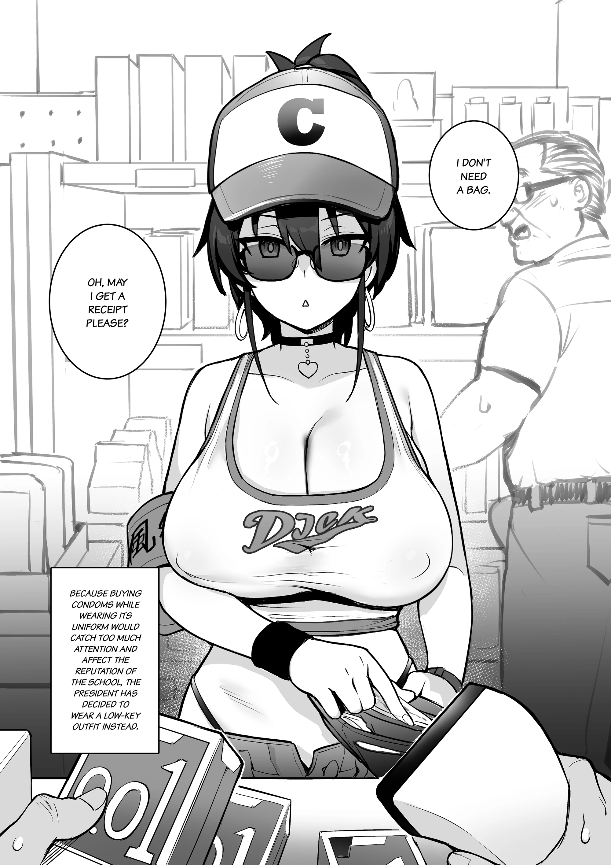 Rumor Has It That The New Chairman of Disciplinary Committee Has Huge Breasts porn comic picture 20