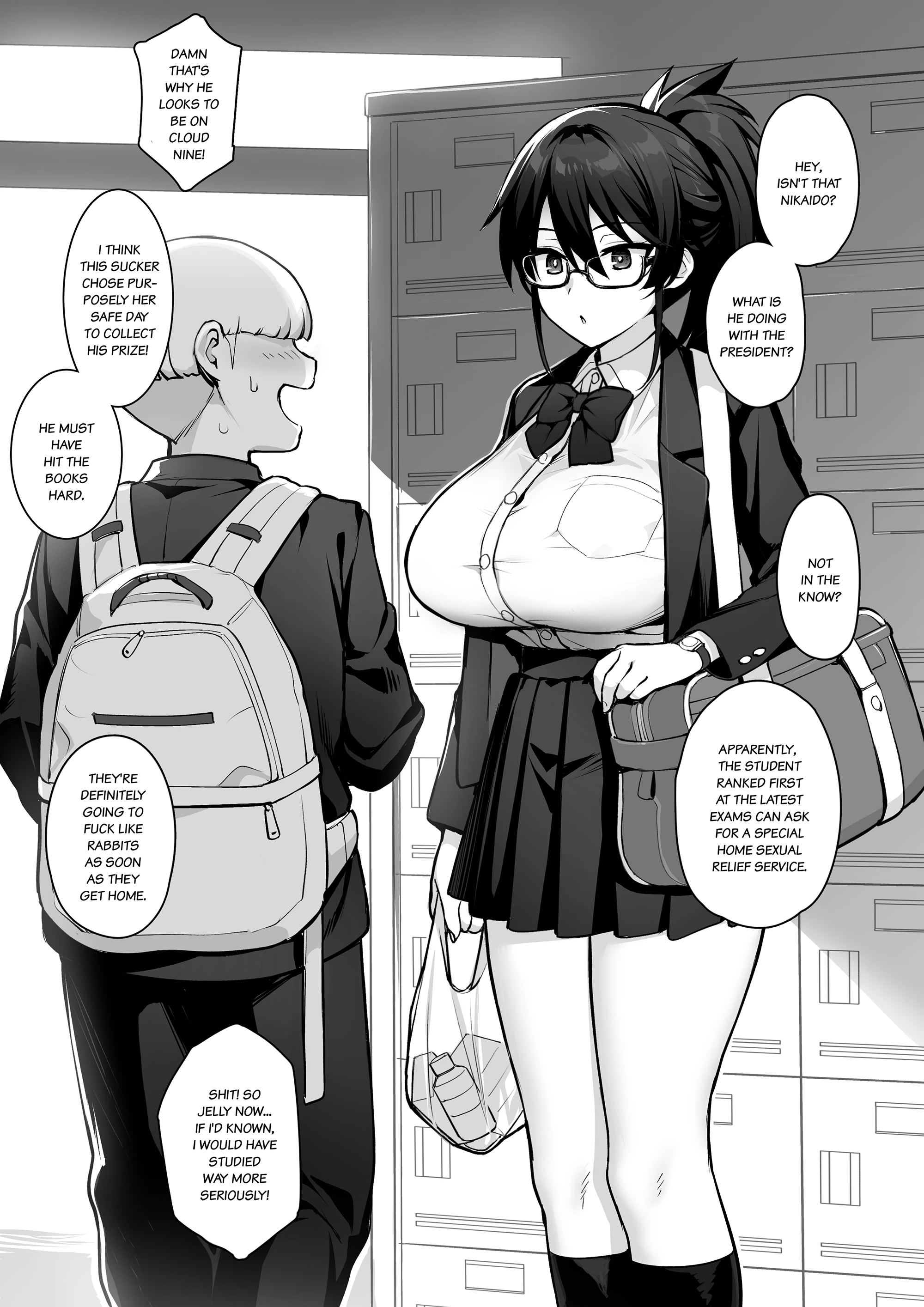 Rumor Has It That The New Chairman of Disciplinary Committee Has Huge Breasts porn comic picture 21